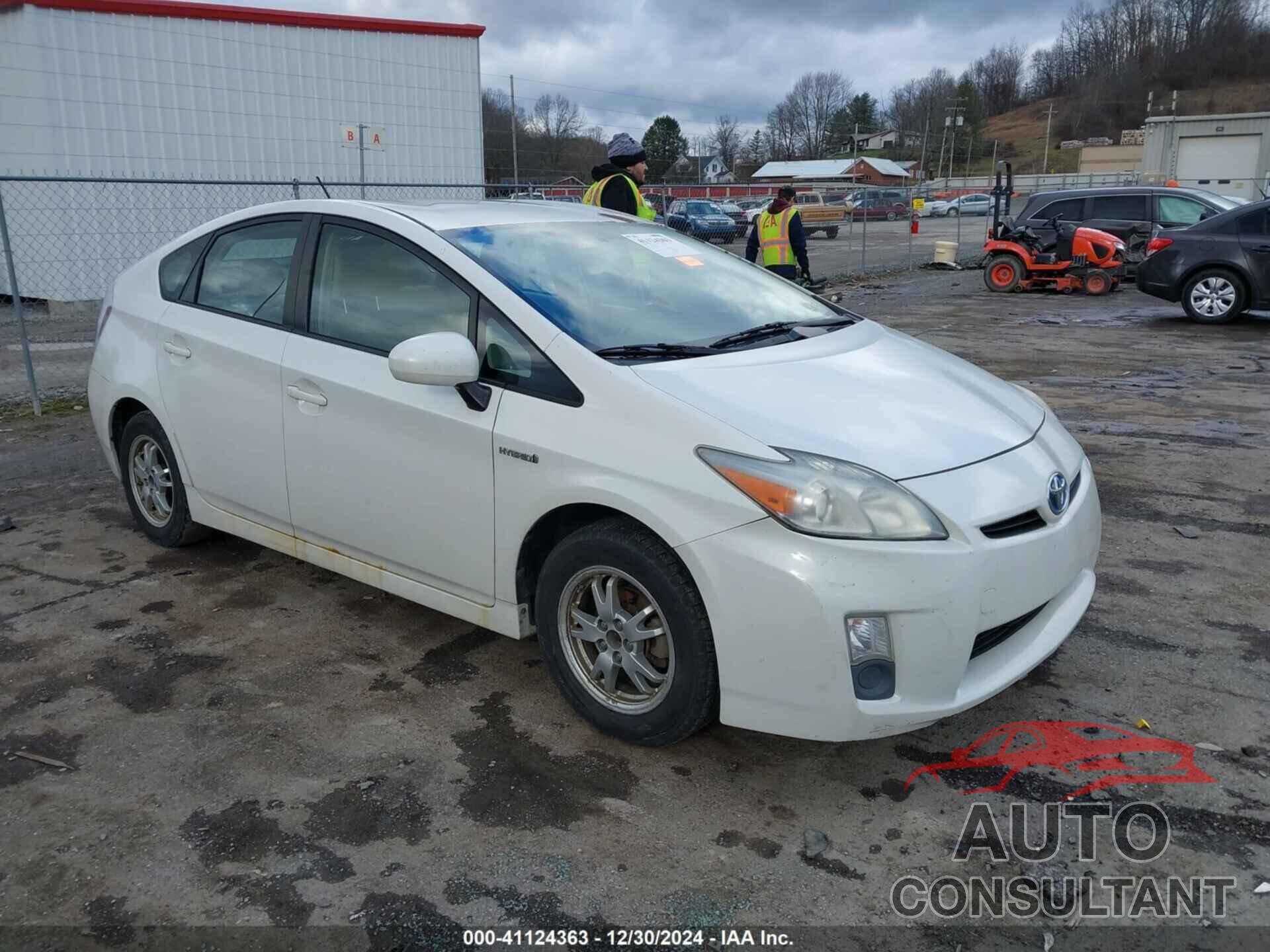 TOYOTA PRIUS 2010 - JTDKN3DU0A0016483