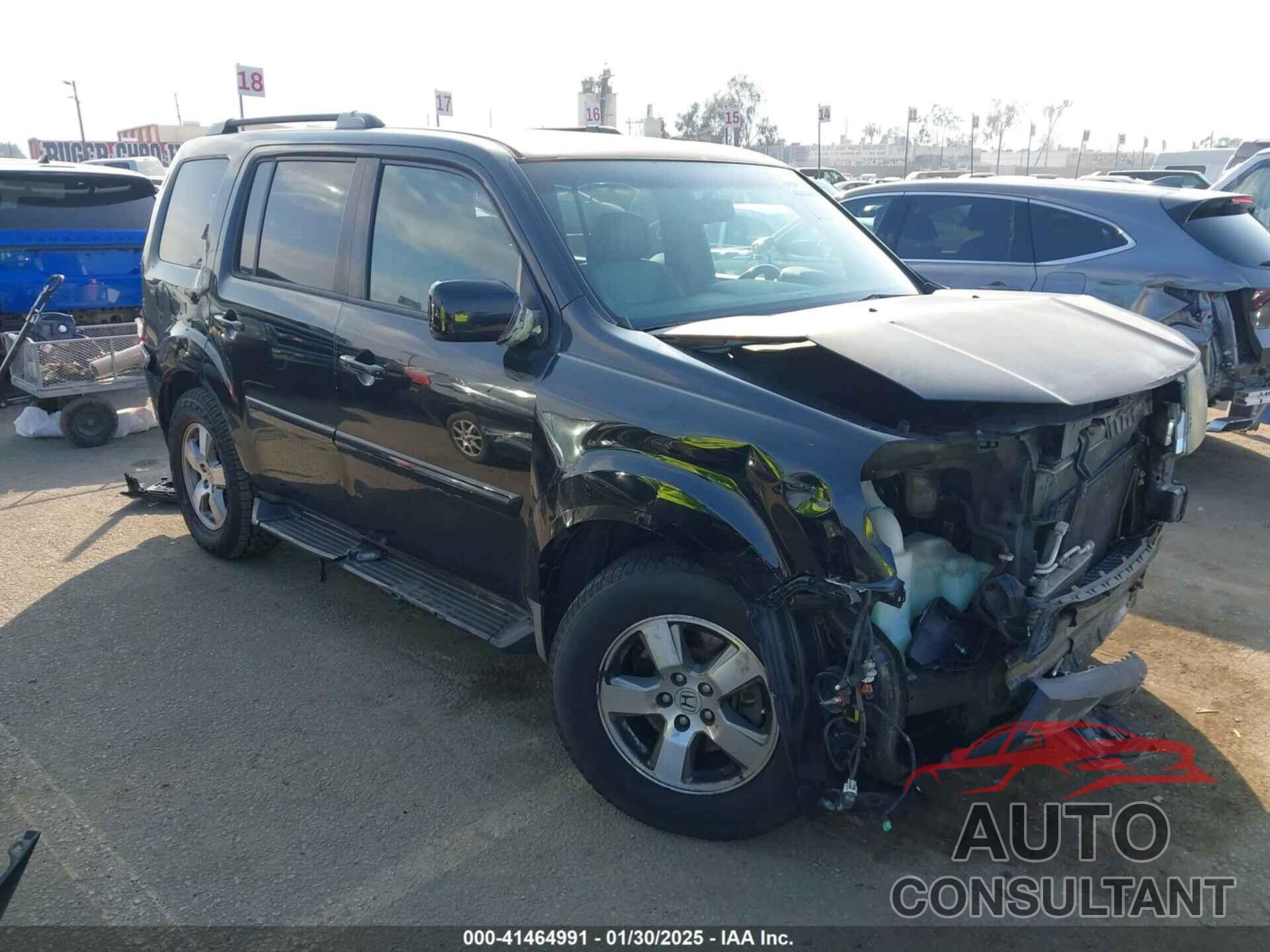 HONDA PILOT 2010 - 5FNYF3H67AB009633
