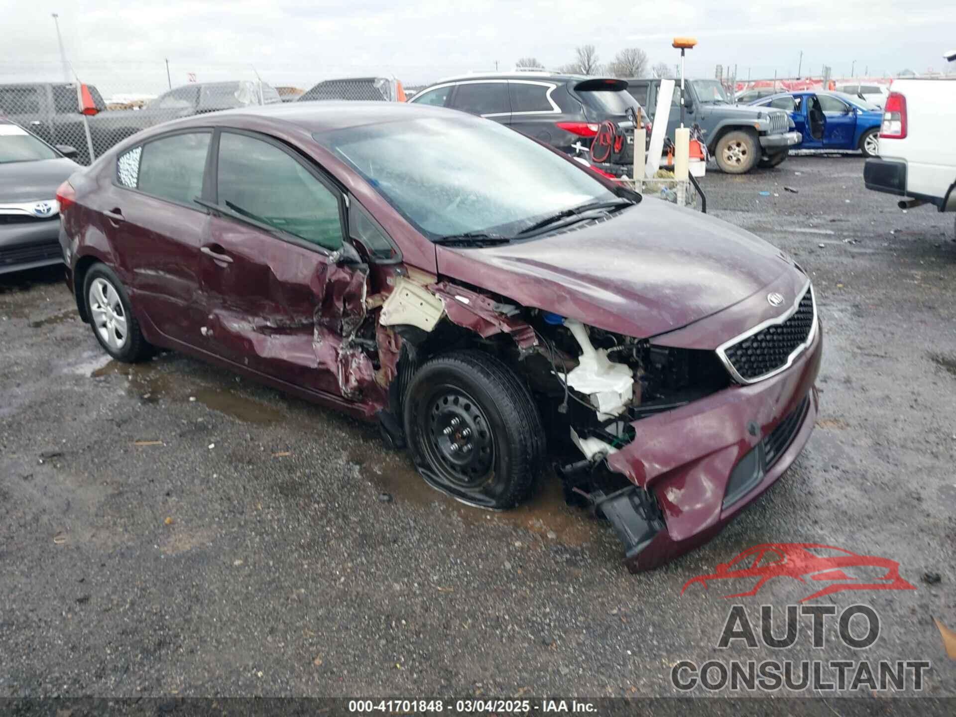 KIA FORTE 2017 - 3KPFK4A70HE151219