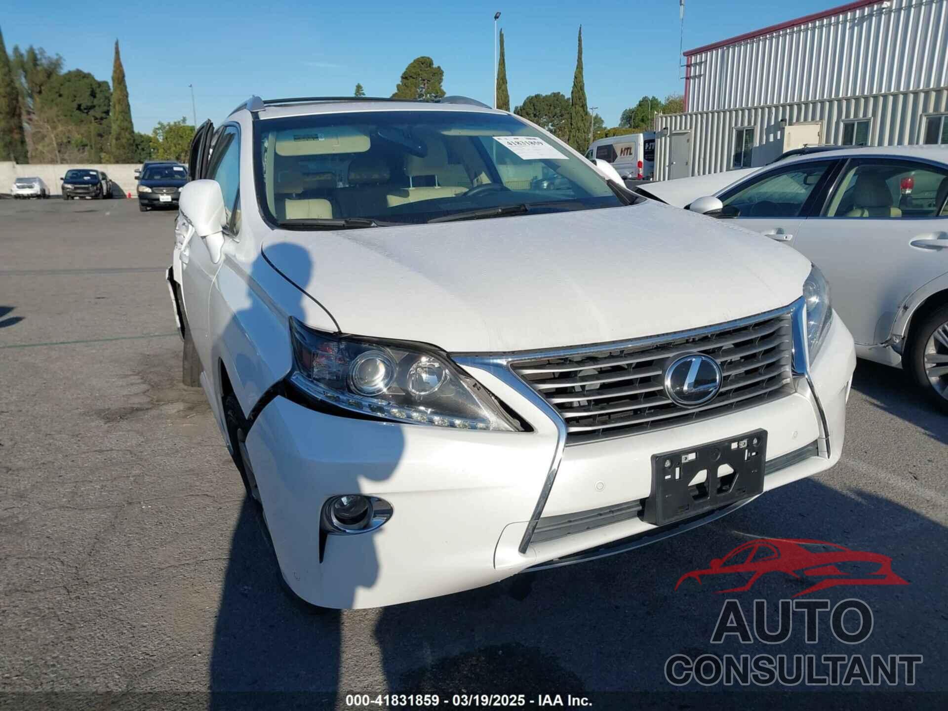 LEXUS RX 350 2015 - 2T2ZK1BA1FC181066