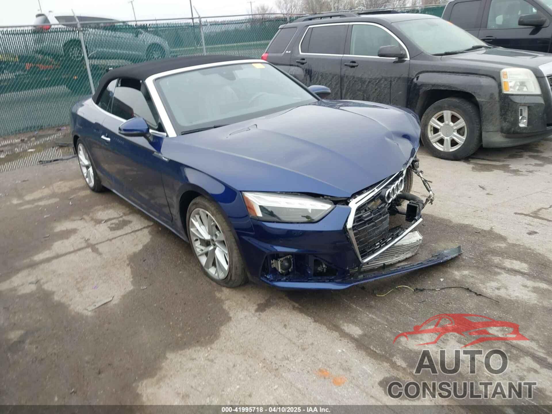 AUDI A5 CABRIOLET 2021 - WAUWAGF56MN004336
