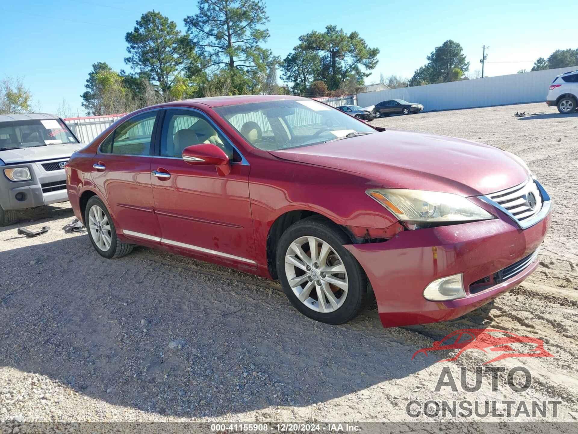 LEXUS ES 350 2011 - JTHBK1EG3B2423403