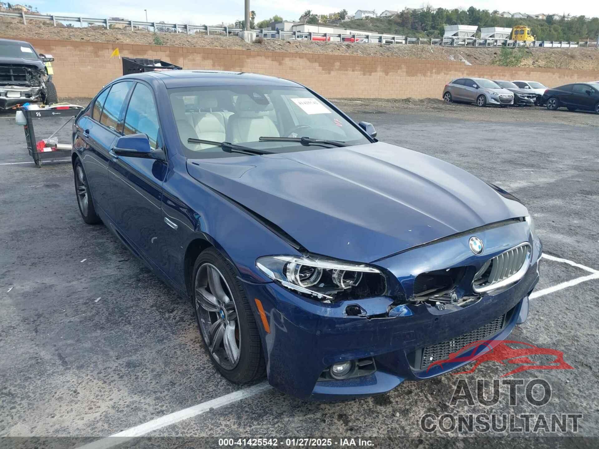 BMW 550I 2016 - WBAKN9C59GD962416