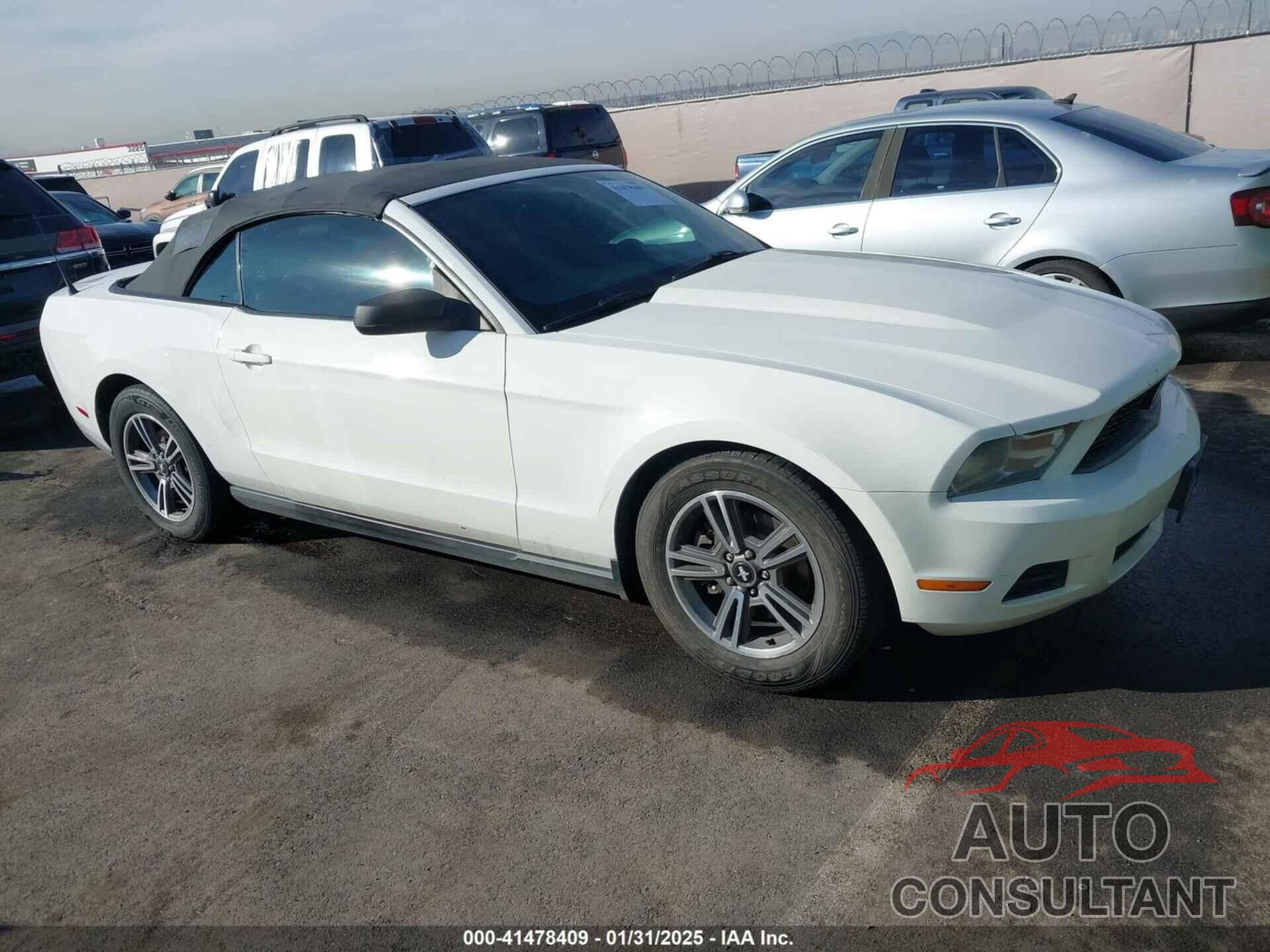 FORD MUSTANG 2012 - 1ZVBP8EMXC5222287