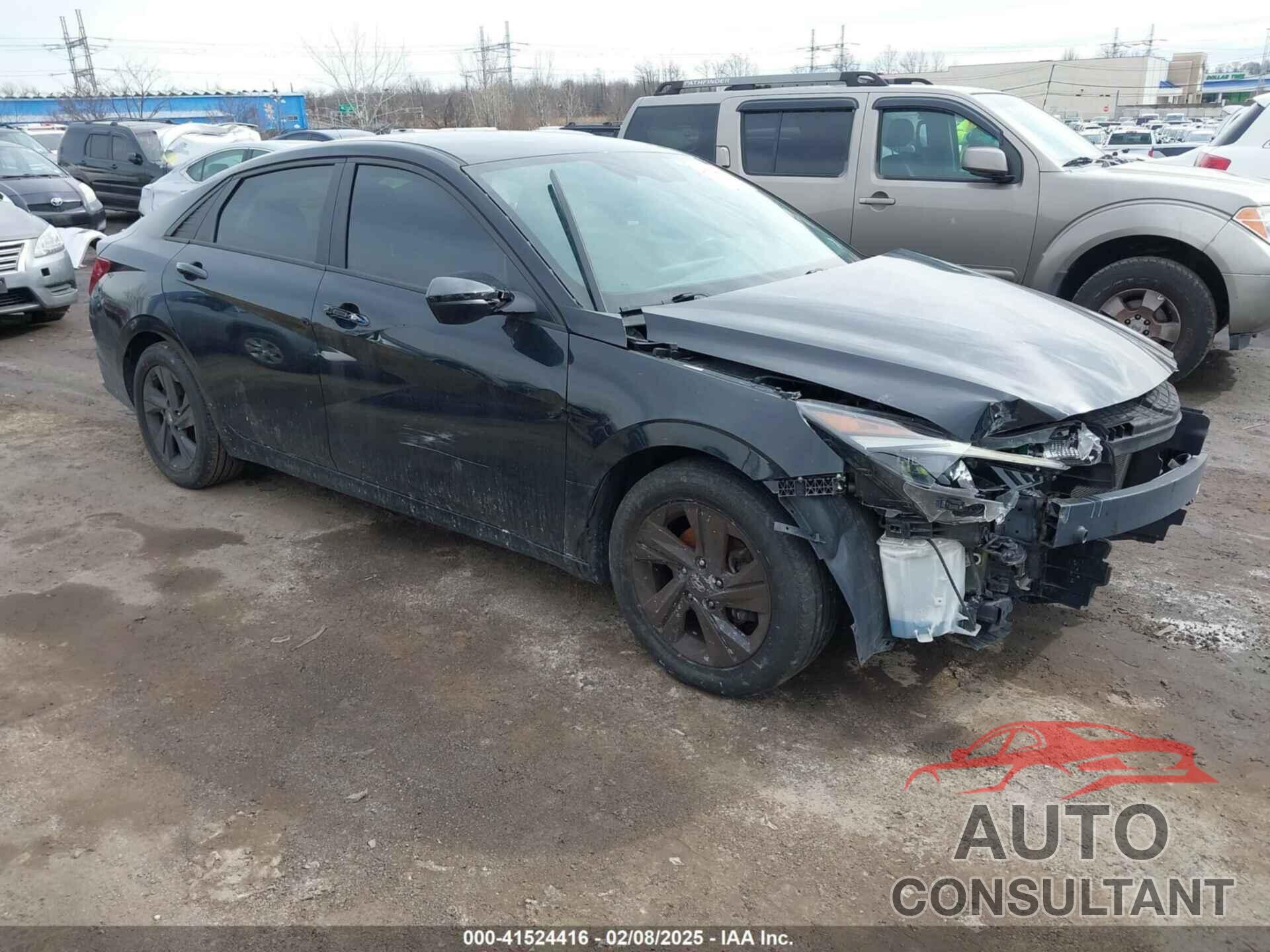 HYUNDAI ELANTRA 2021 - KMHLM4AG7MU070707