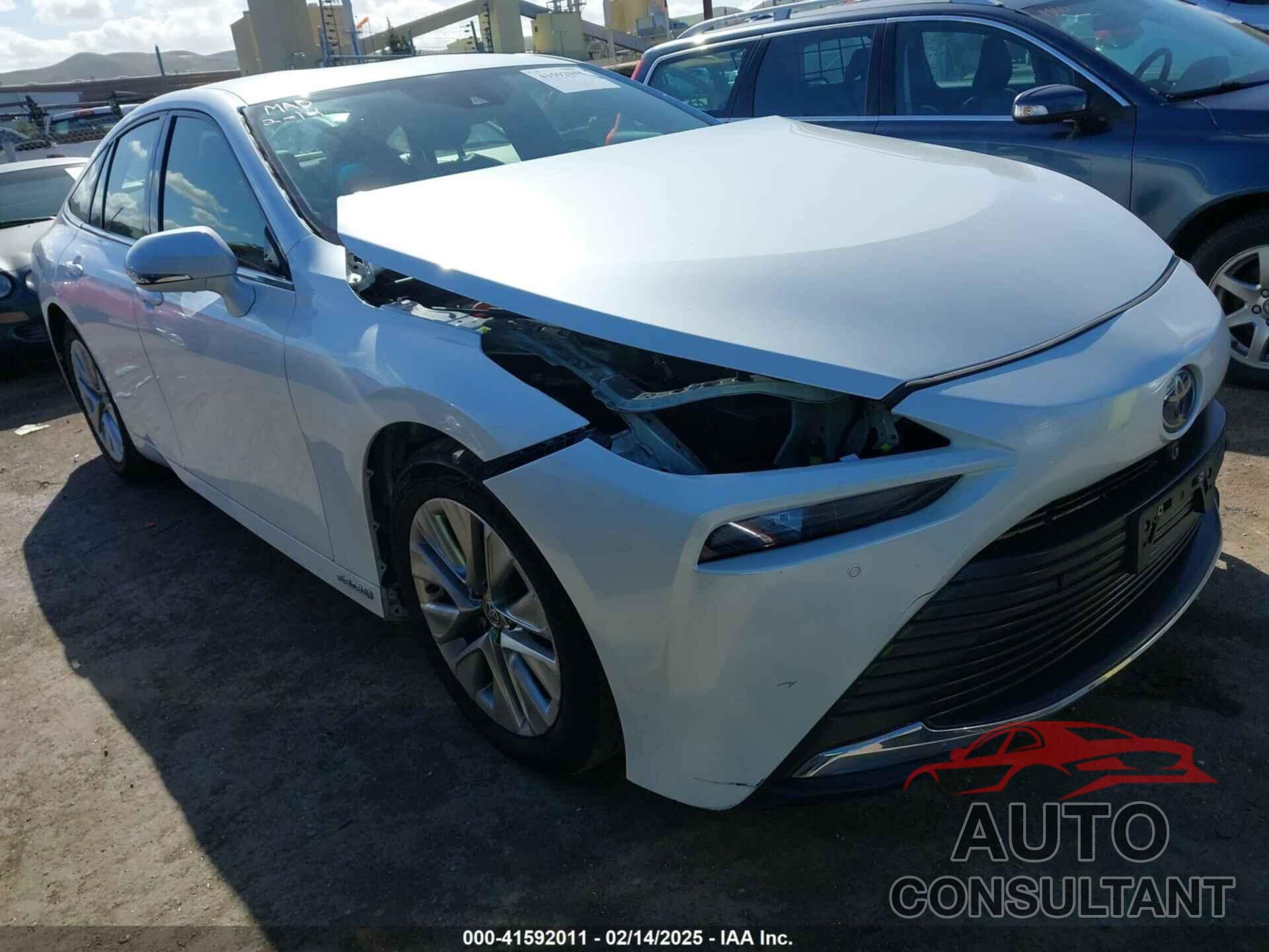 TOYOTA MIRAI 2021 - JTDAAAAA8MA001248