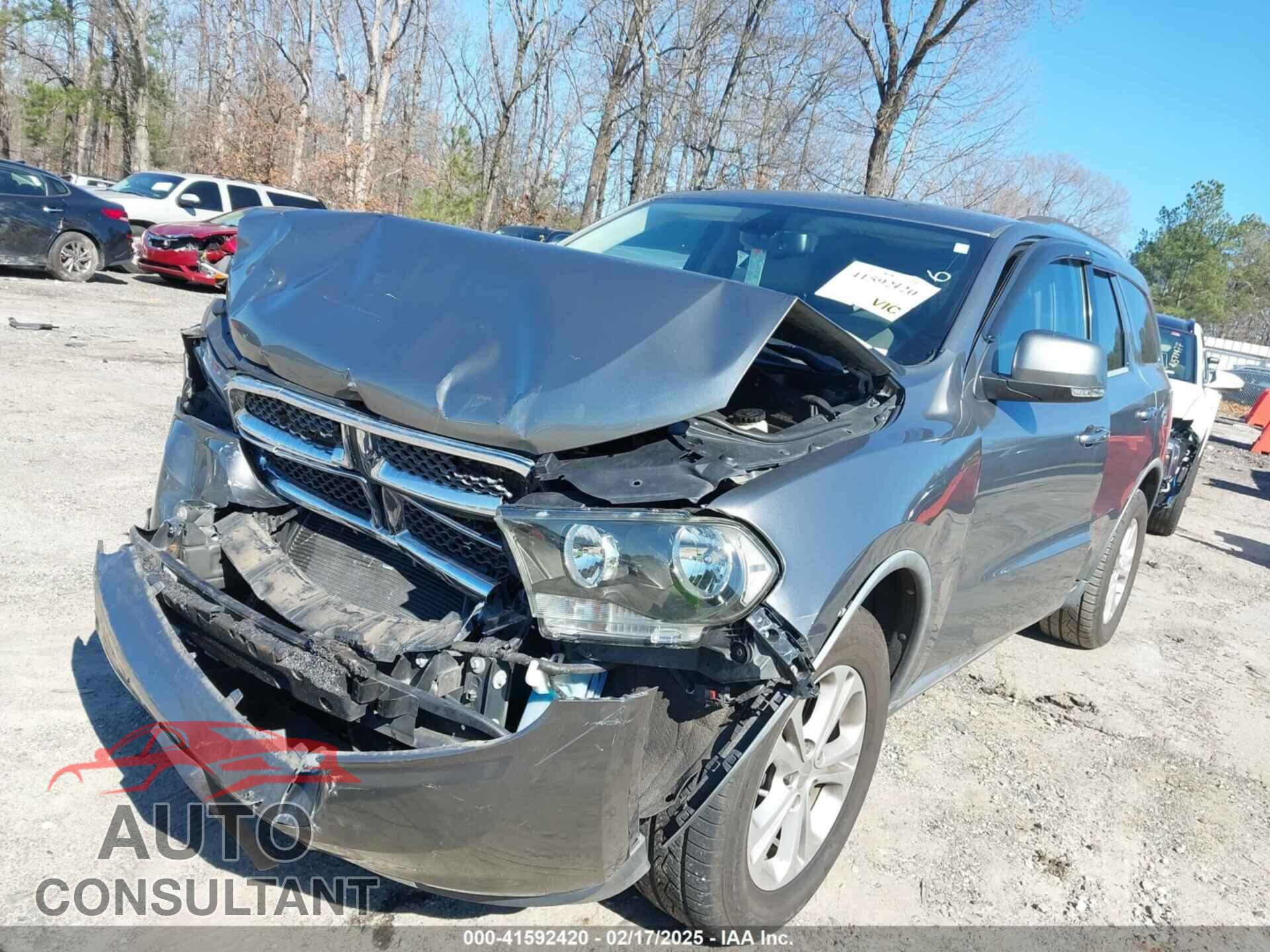 DODGE DURANGO 2012 - 1C4RDHDG4CC130416