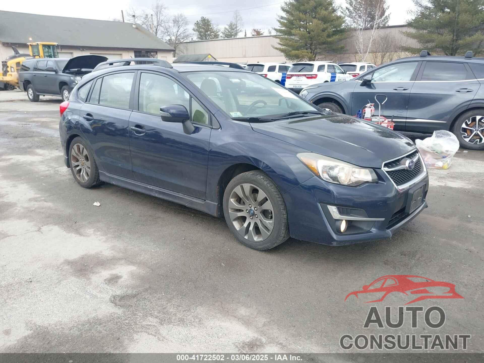 SUBARU IMPREZA 2015 - JF1GPAT62FH287454