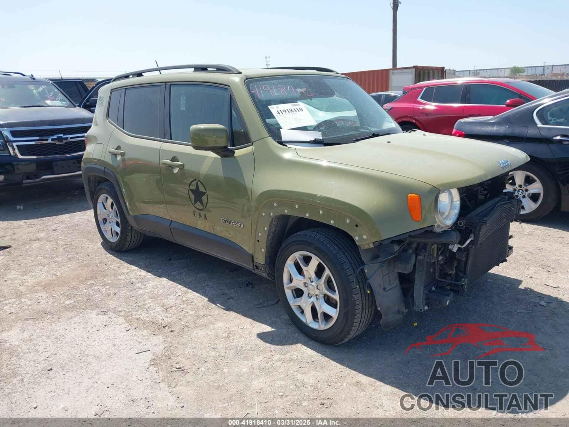 JEEP RENEGADE 2015 - ZACCJABT1FPB32078