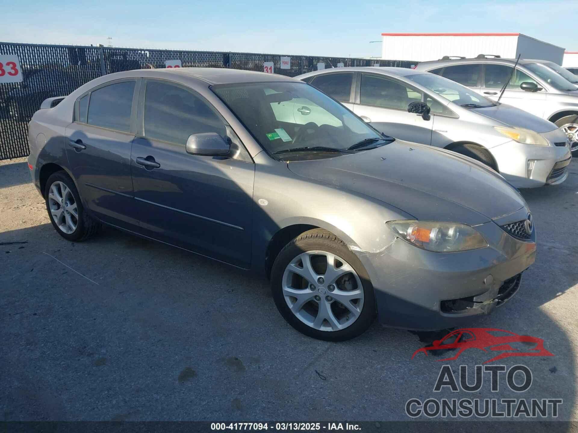 MAZDA MAZDA3 2009 - JM1BK32G091214279