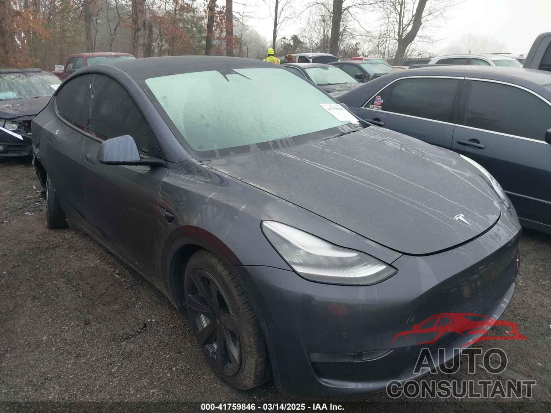 TESLA MODEL Y 2021 - 5YJYGDEE1MF100013