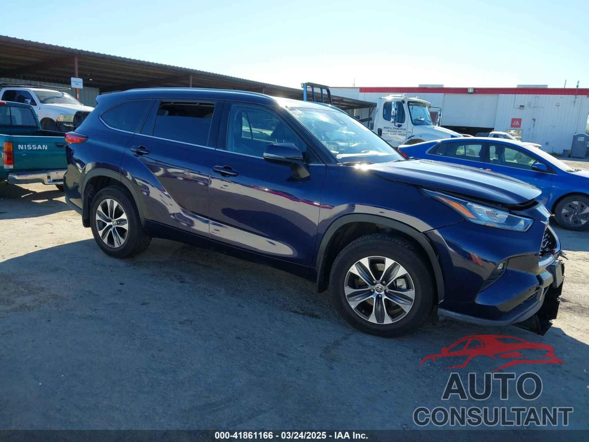 TOYOTA HIGHLANDER 2020 - 5TDHZRBH8LS508251