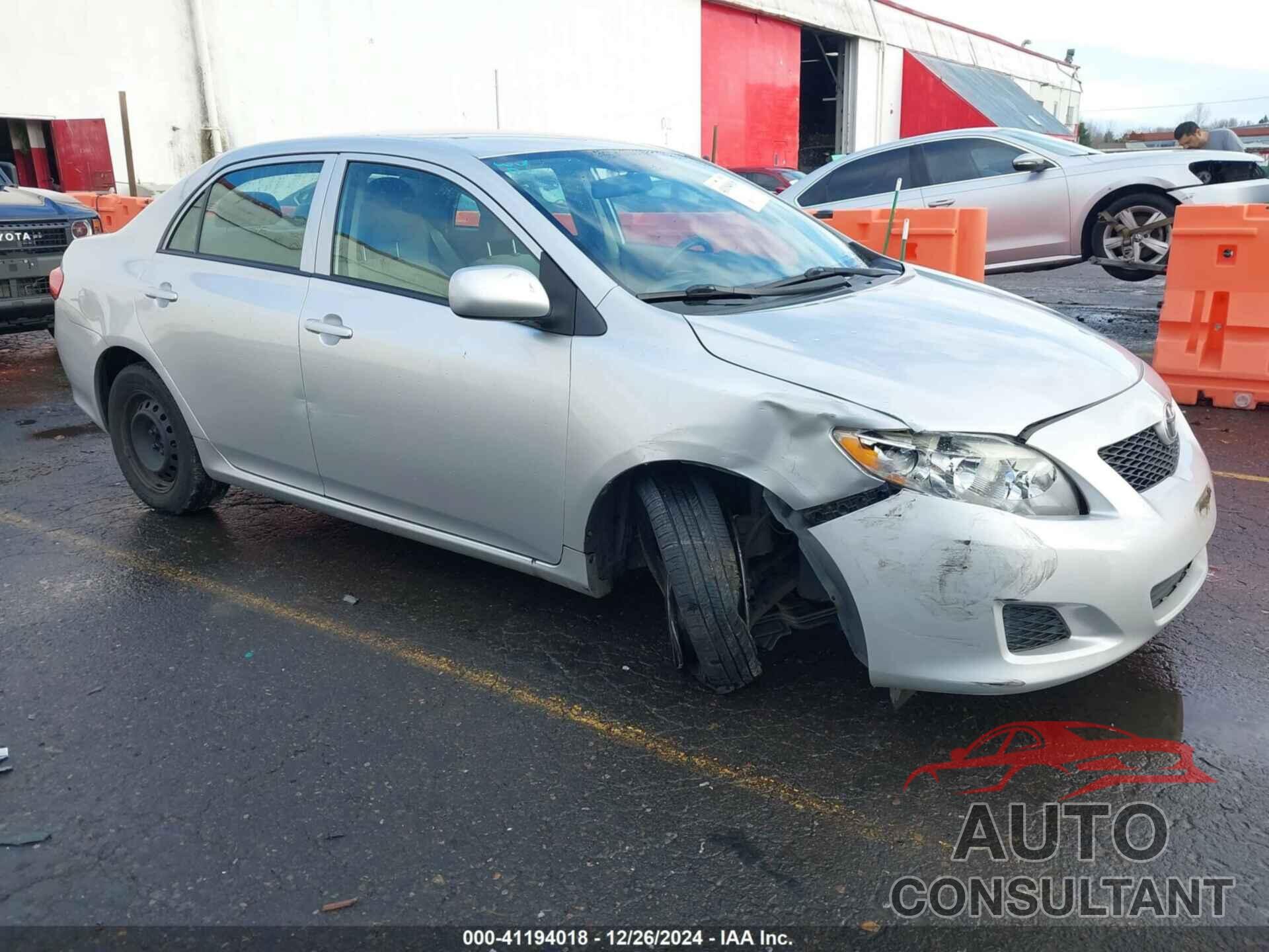 TOYOTA COROLLA 2009 - 1NXBU40E39Z131392