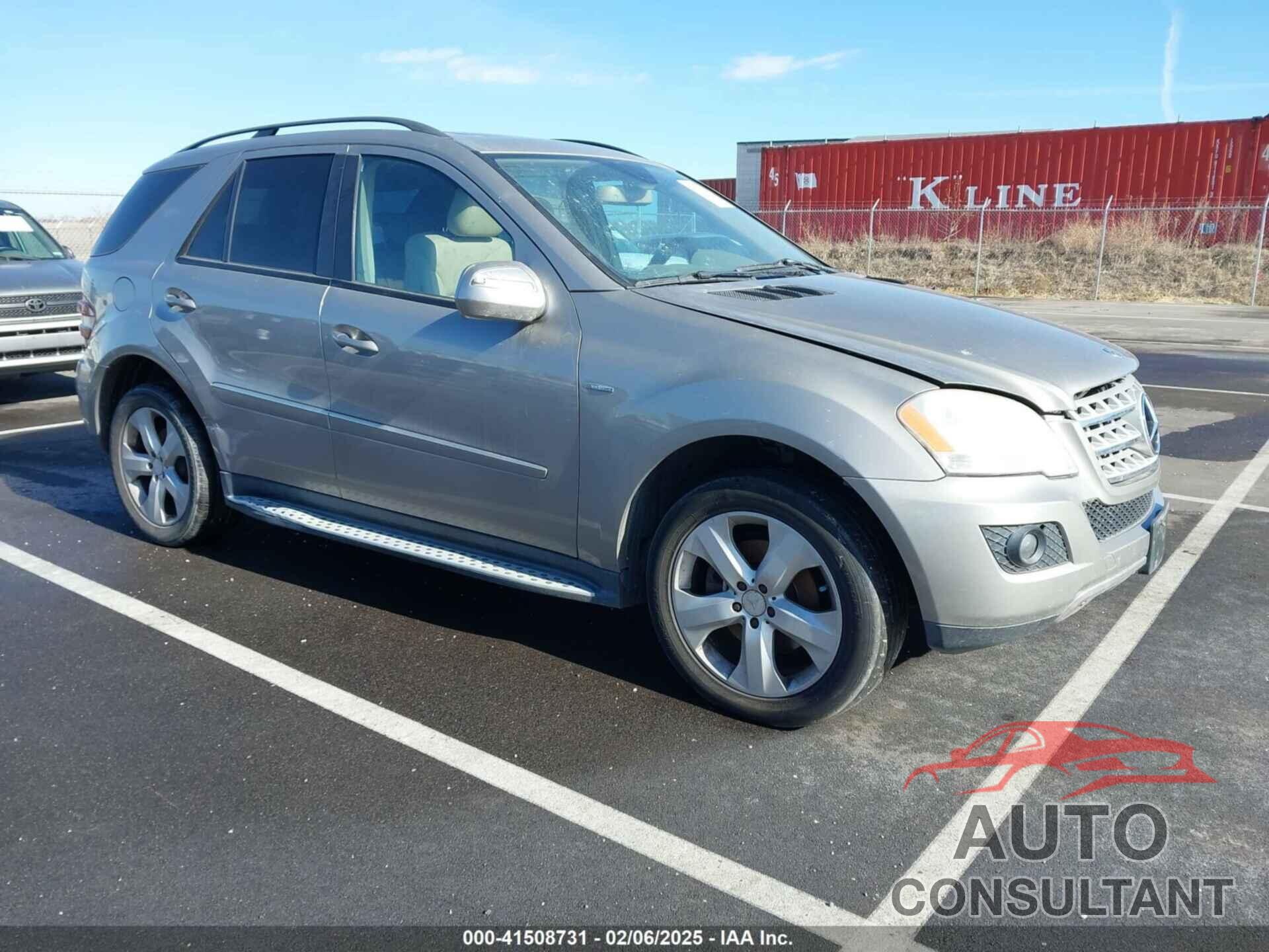 MERCEDES-BENZ ML 320 BLUETEC 2009 - 4JGBB25EX9A501290