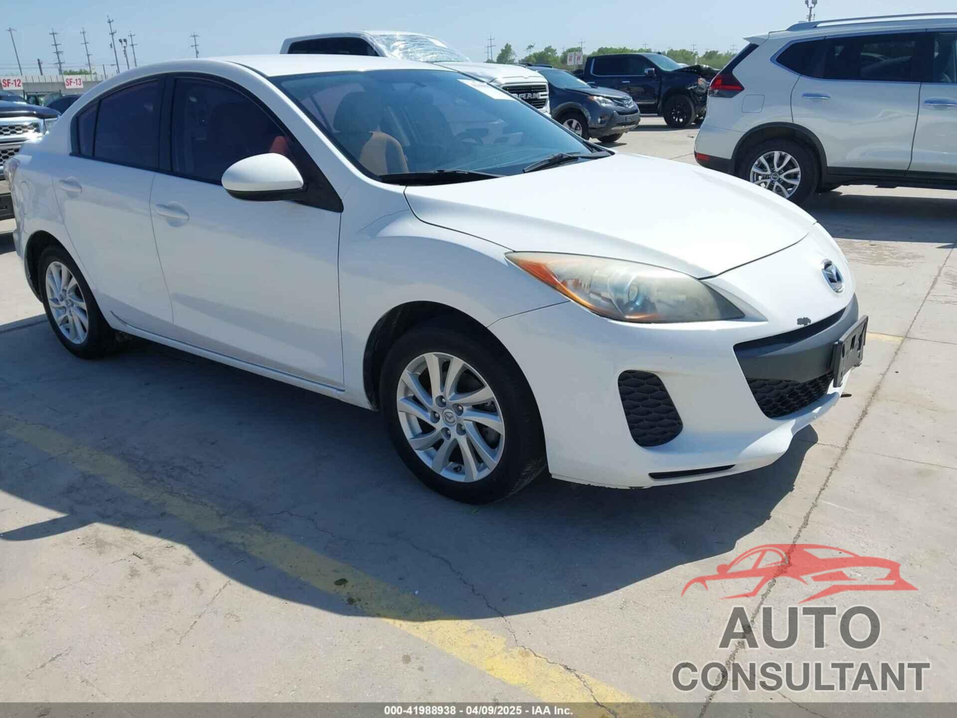 MAZDA MAZDA3 2012 - JM1BL1V75C1617727