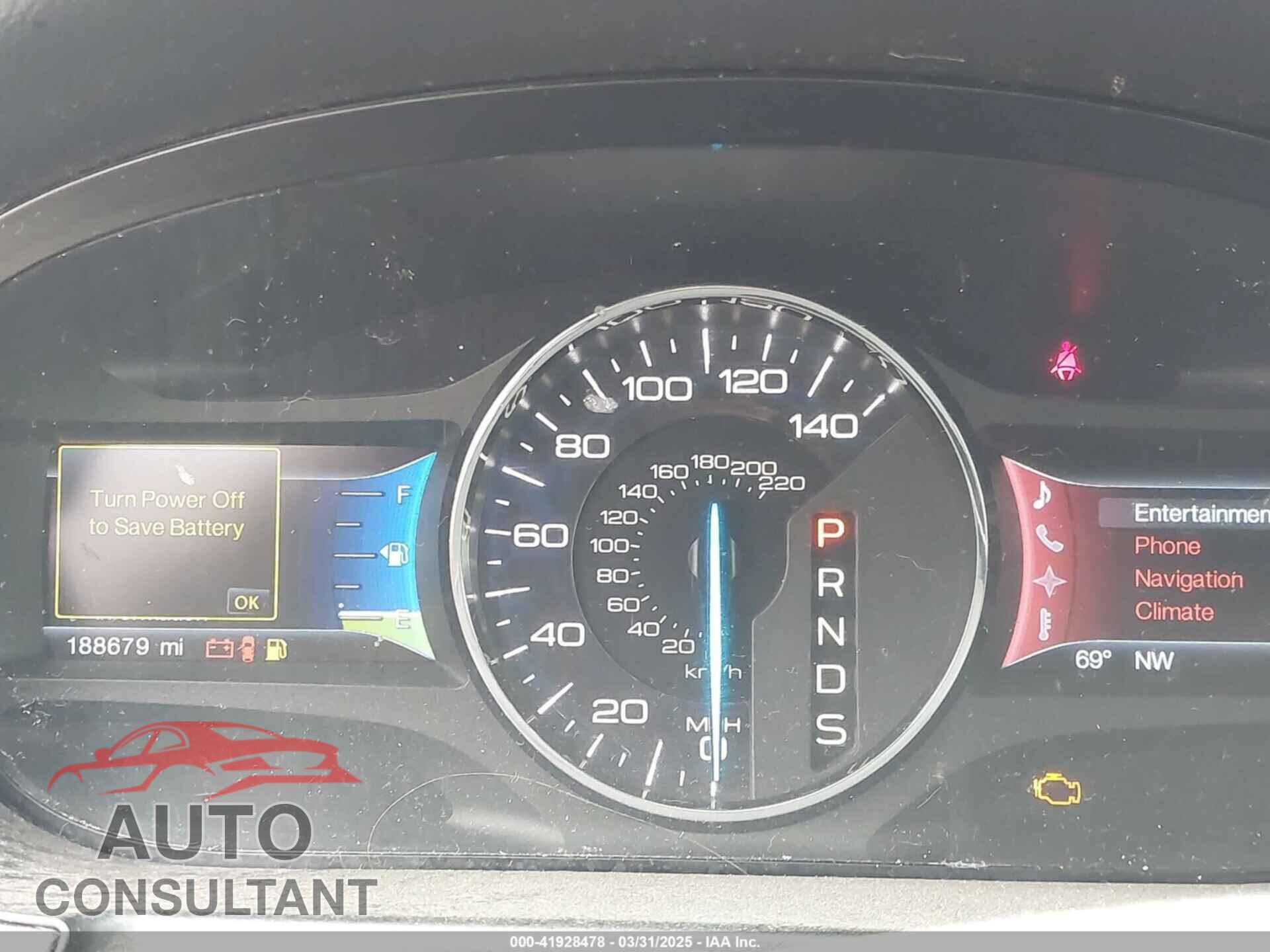 FORD EDGE 2013 - 2FMDK3JCXDBB70419