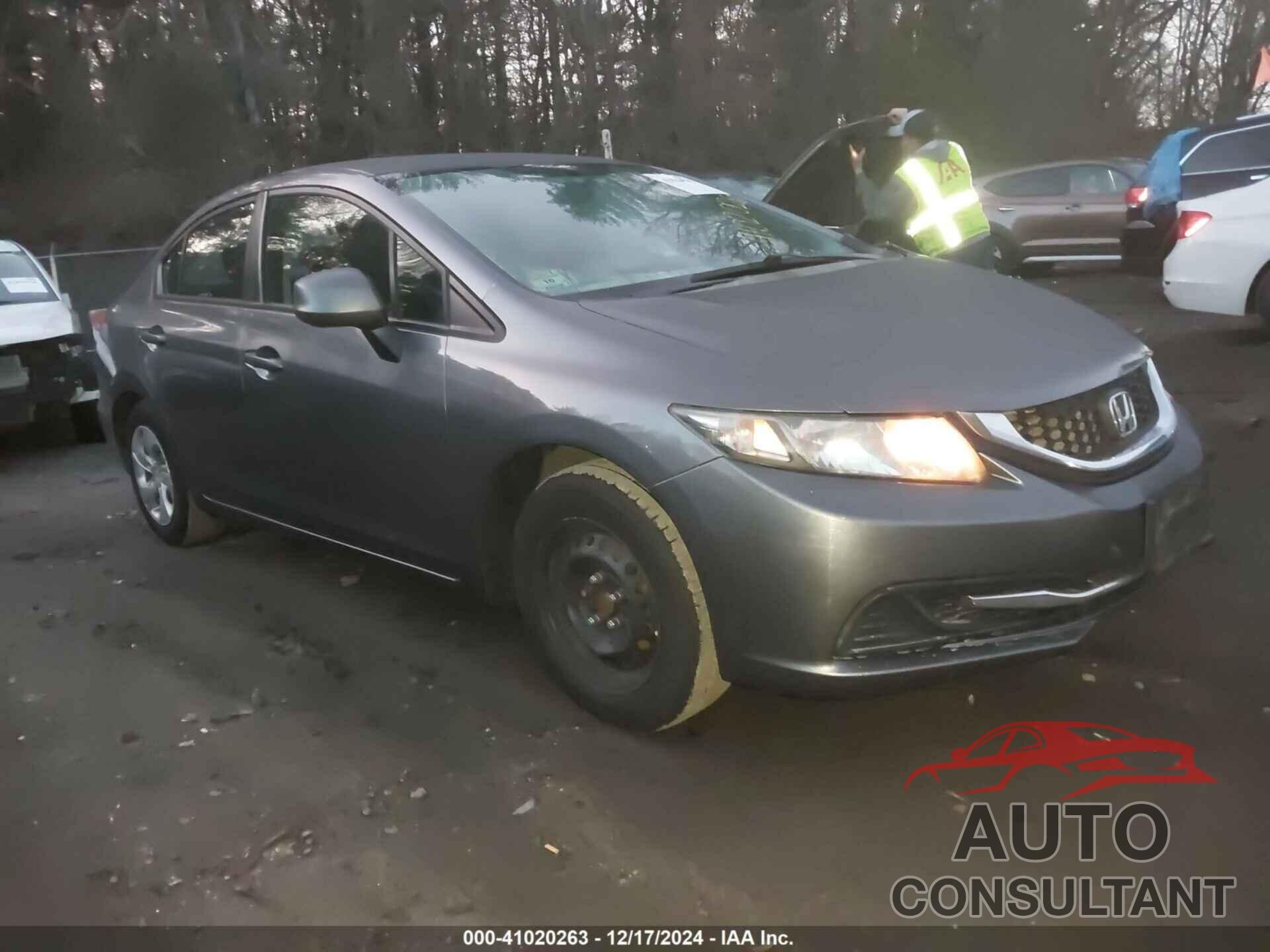 HONDA CIVIC 2013 - 2HGFB2F54DH603135