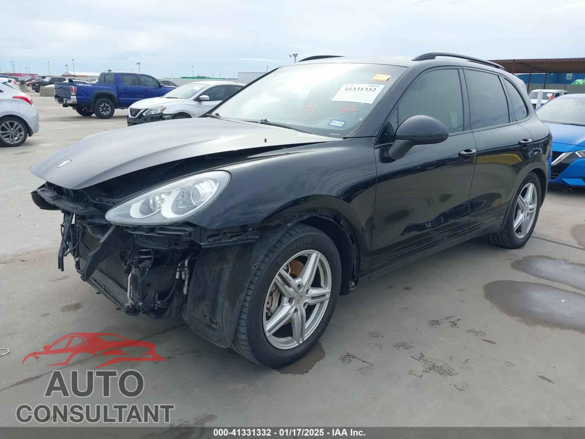 PORSCHE CAYENNE 2011 - WP1AB2A24BLA55710
