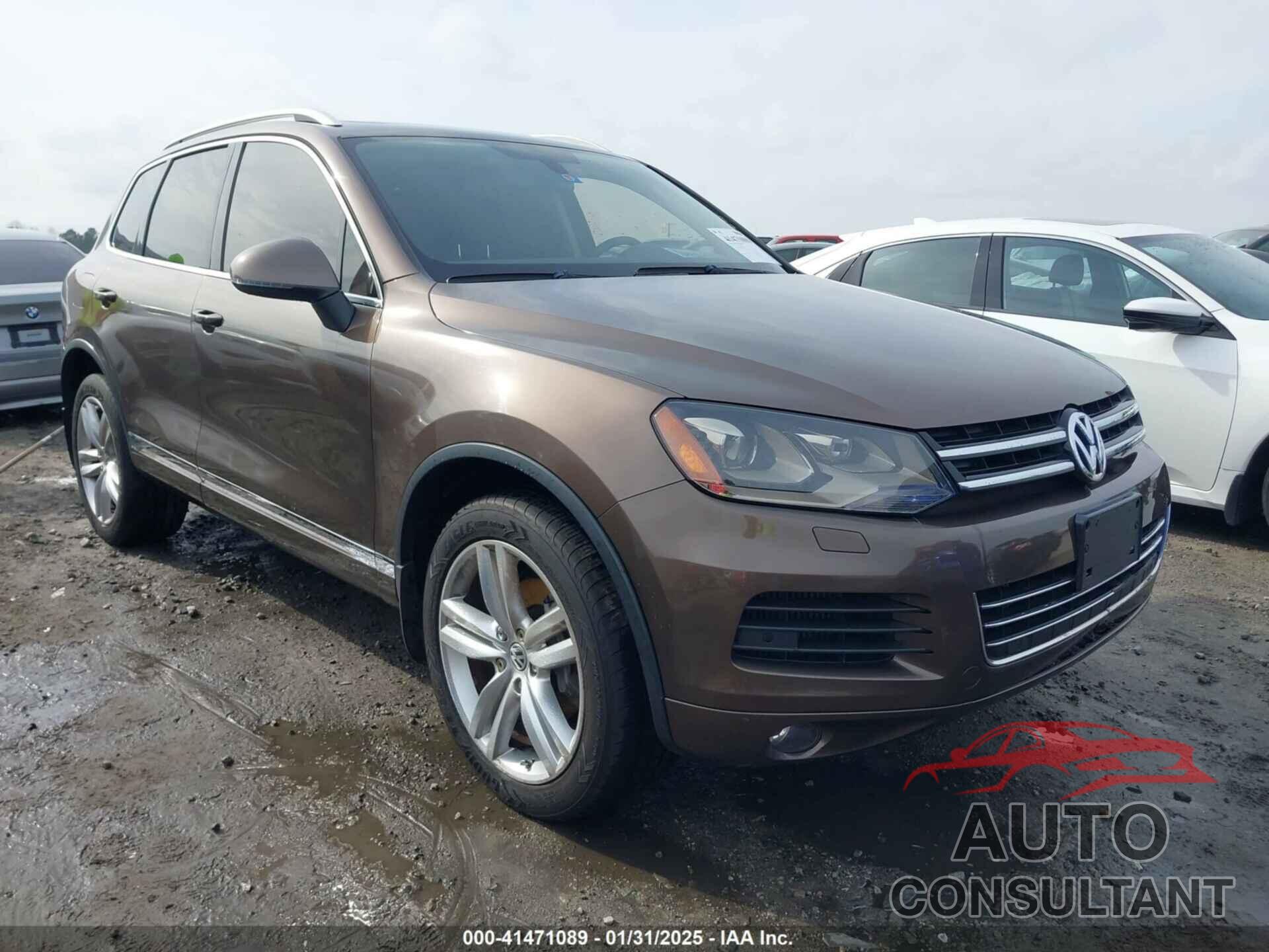 VOLKSWAGEN TOUAREG 2012 - WVGEK9BP4CD011056