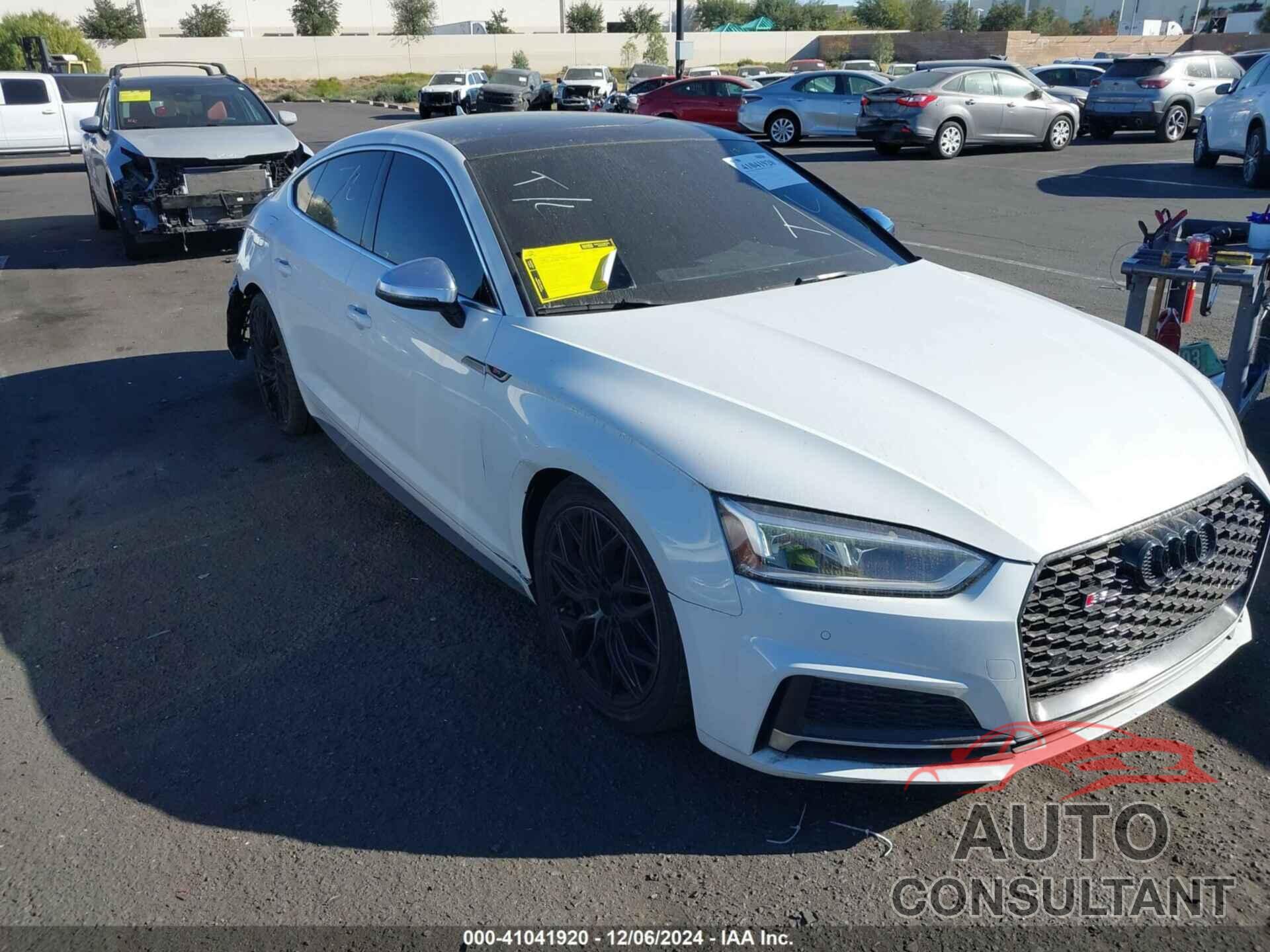 AUDI S5 2018 - WAUB4CF5XJA095841