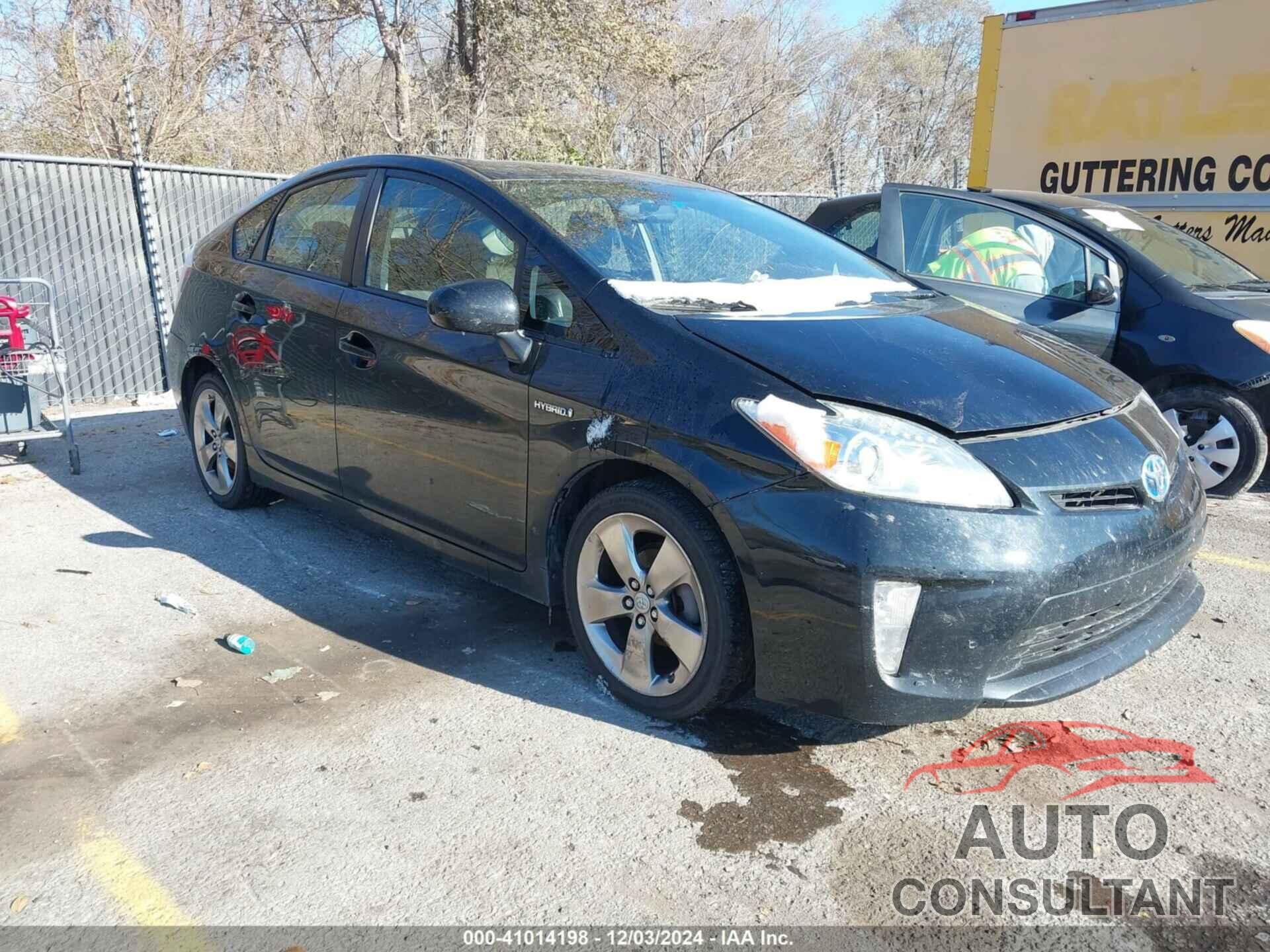 TOYOTA PRIUS 2013 - JTDKN3DU6D1658964