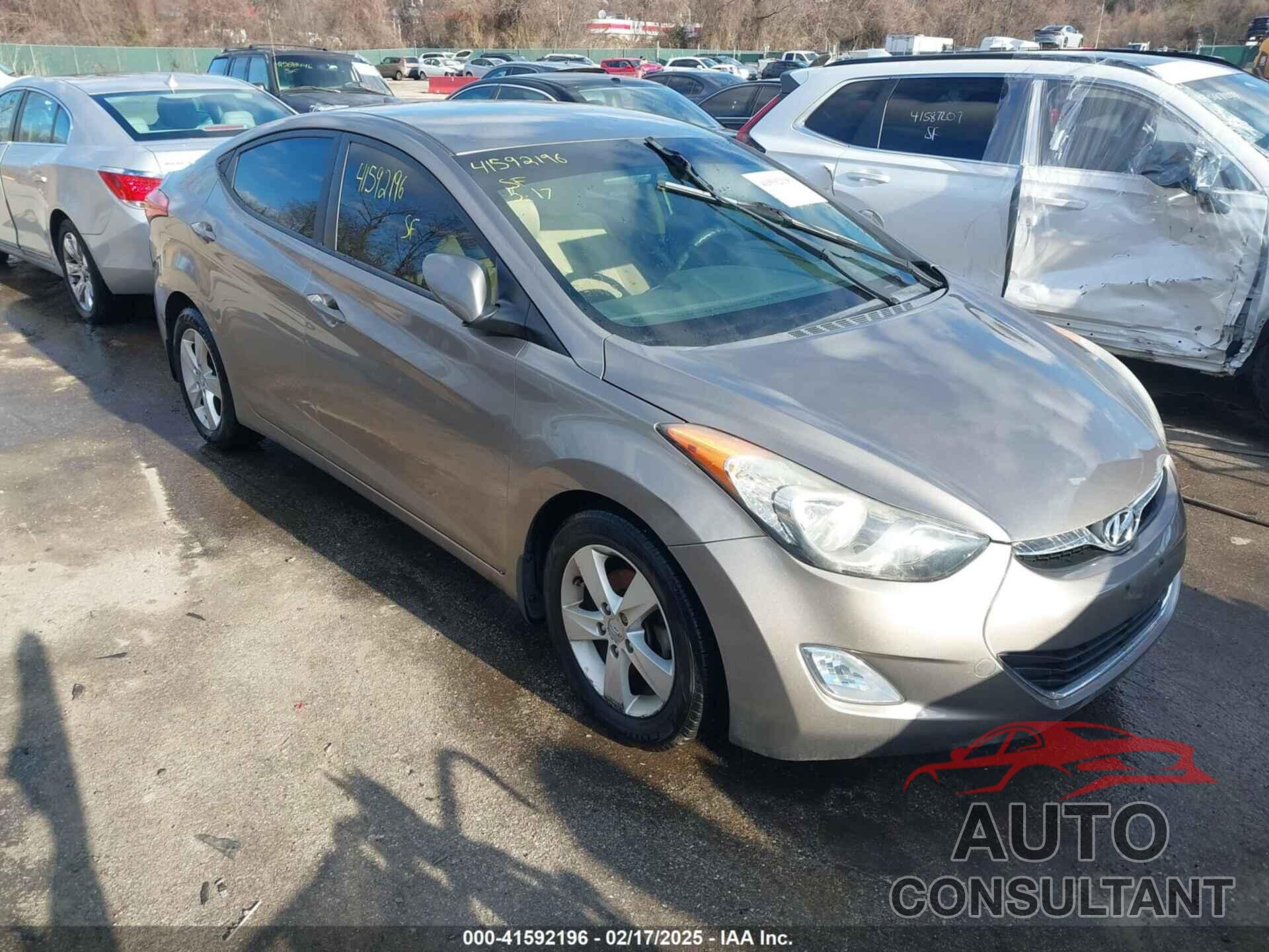 HYUNDAI ELANTRA 2013 - 5NPDH4AEXDH375463