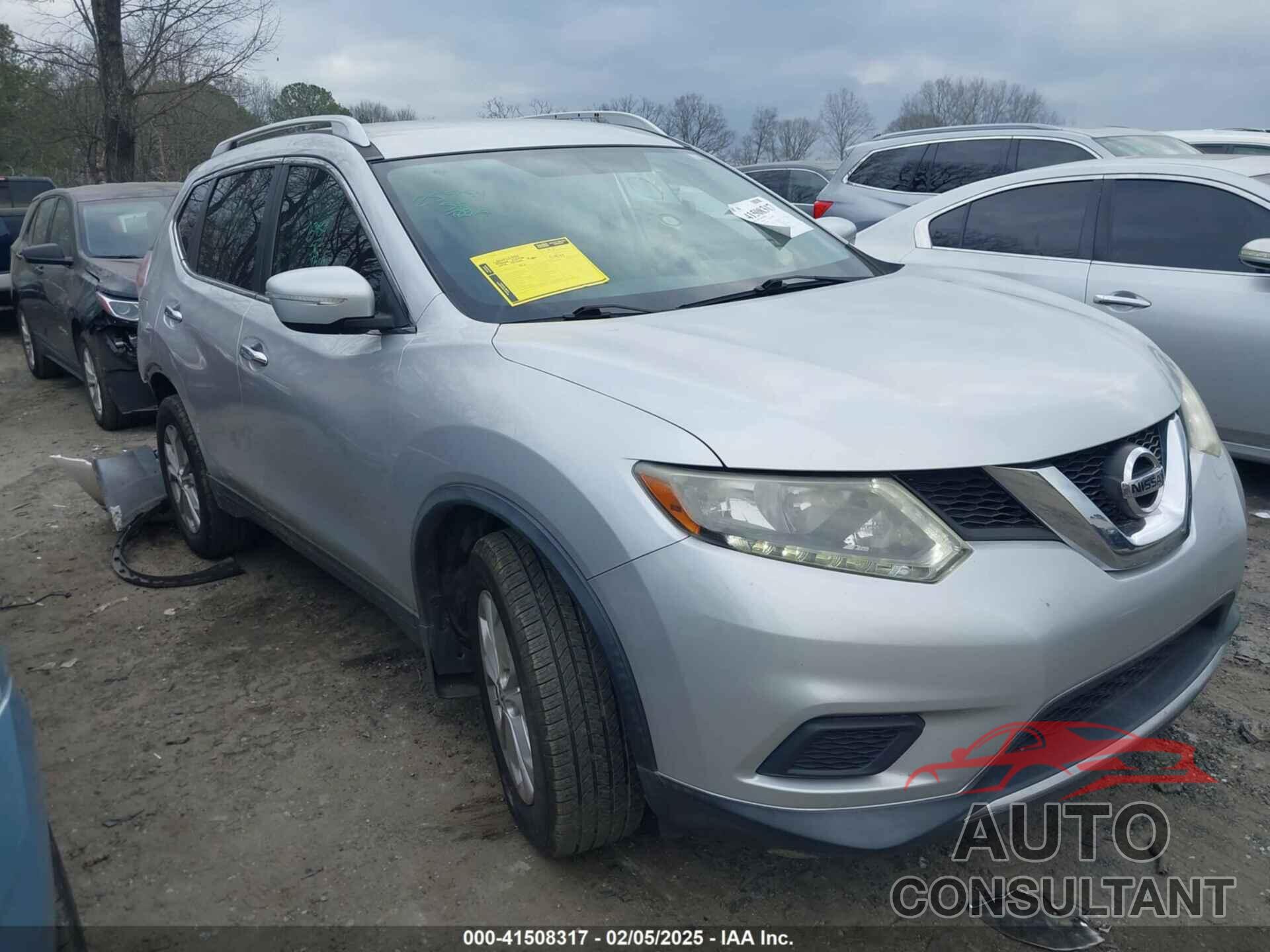 NISSAN ROGUE 2015 - KNMAT2MV9FP569734