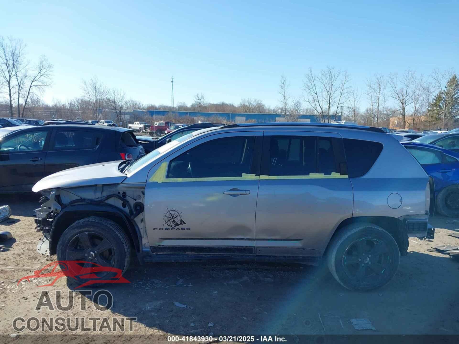 JEEP COMPASS 2017 - 1C4NJCEB5HD166016