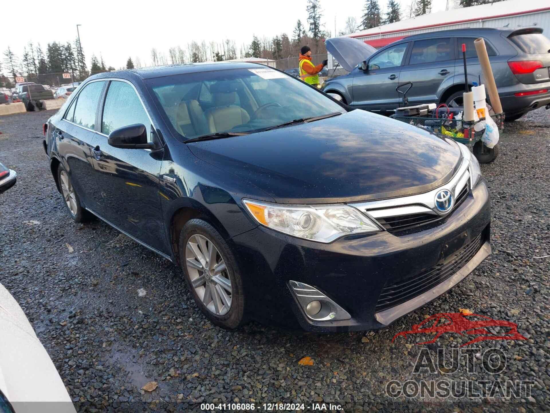 TOYOTA CAMRY HYBRID 2014 - 4T1BD1FK2EU130725