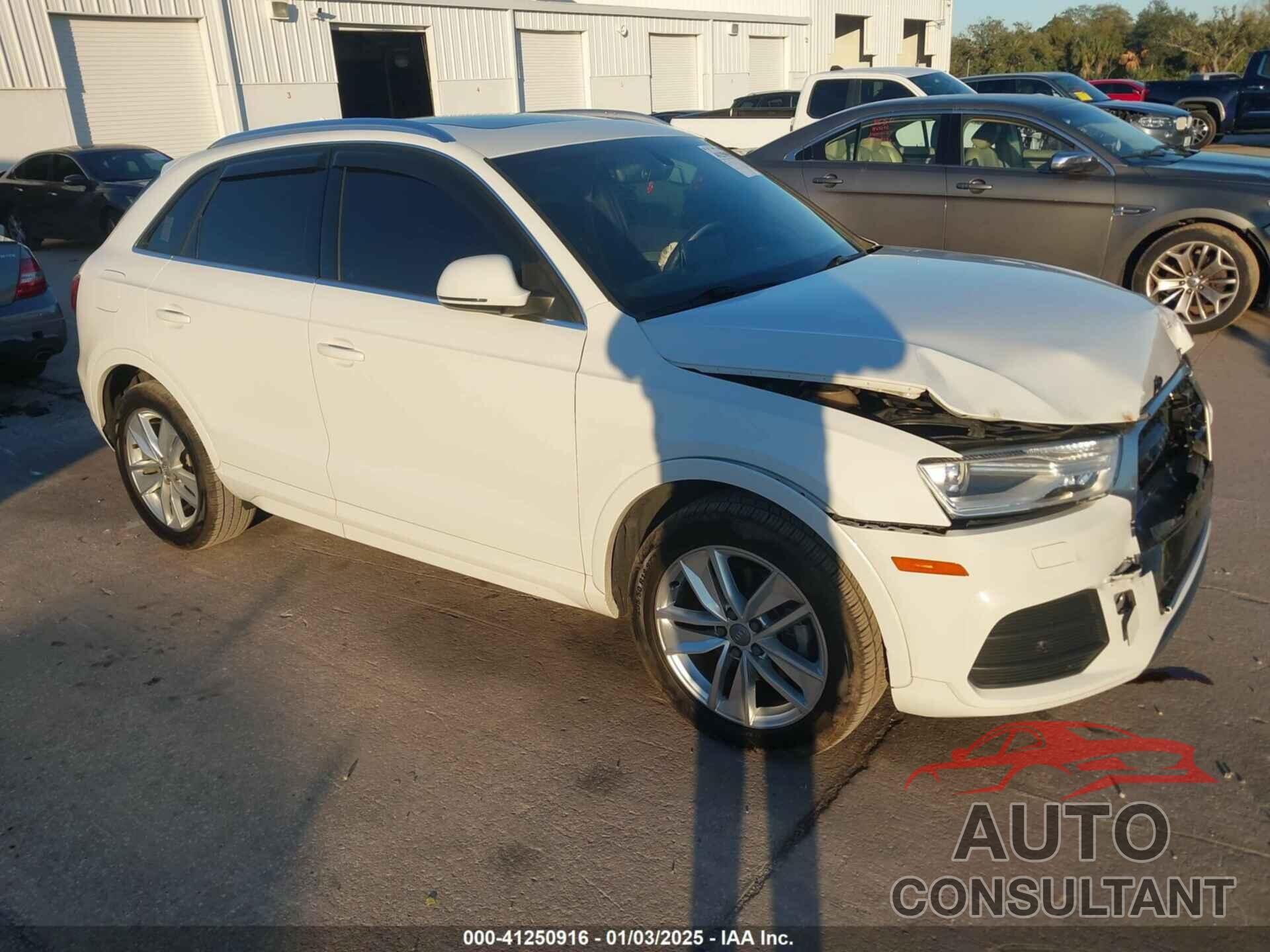 AUDI Q3 2016 - WA1BFCFS0GR019049