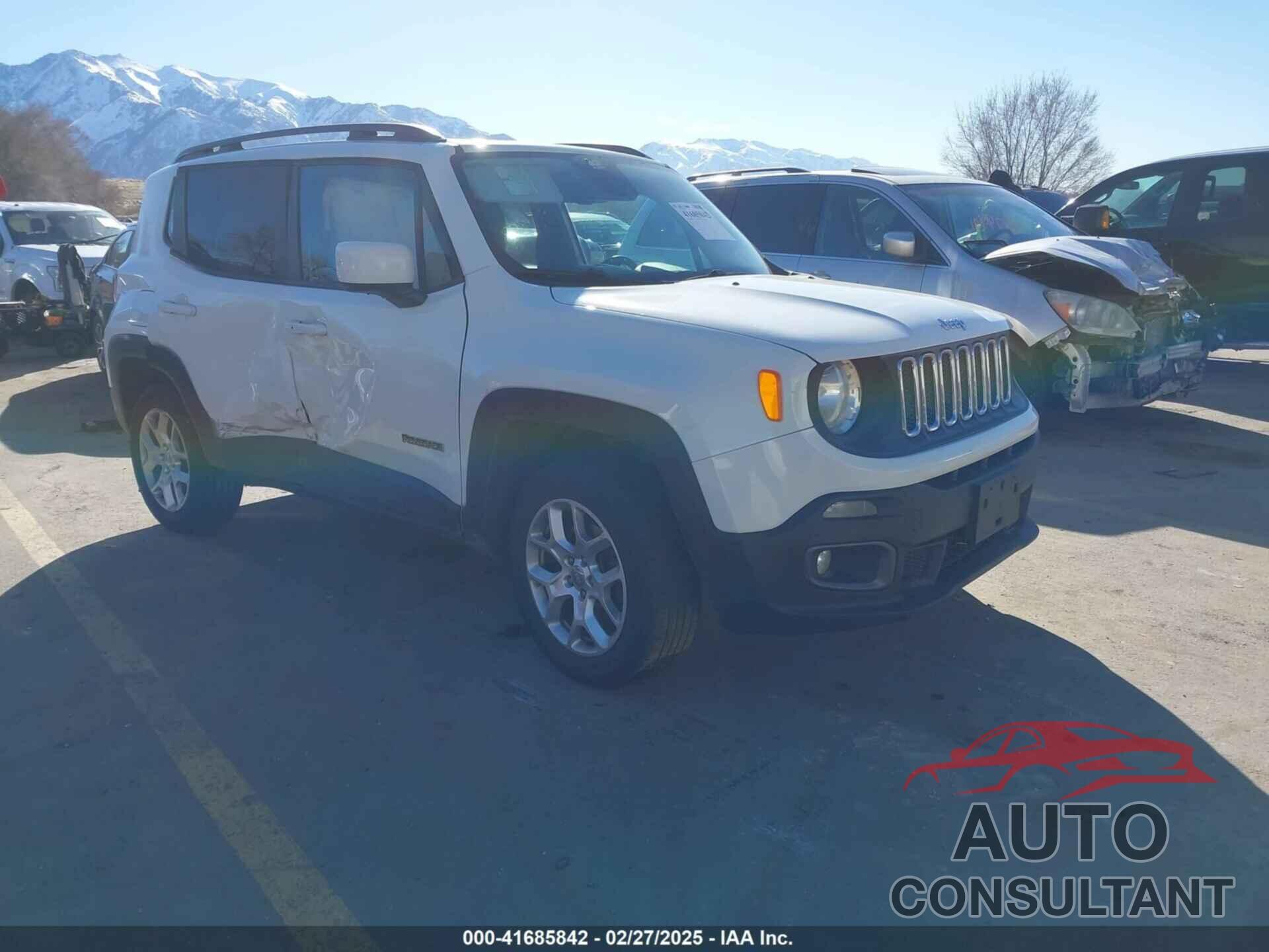 JEEP RENEGADE 2016 - ZACCJBBTXGPD34585