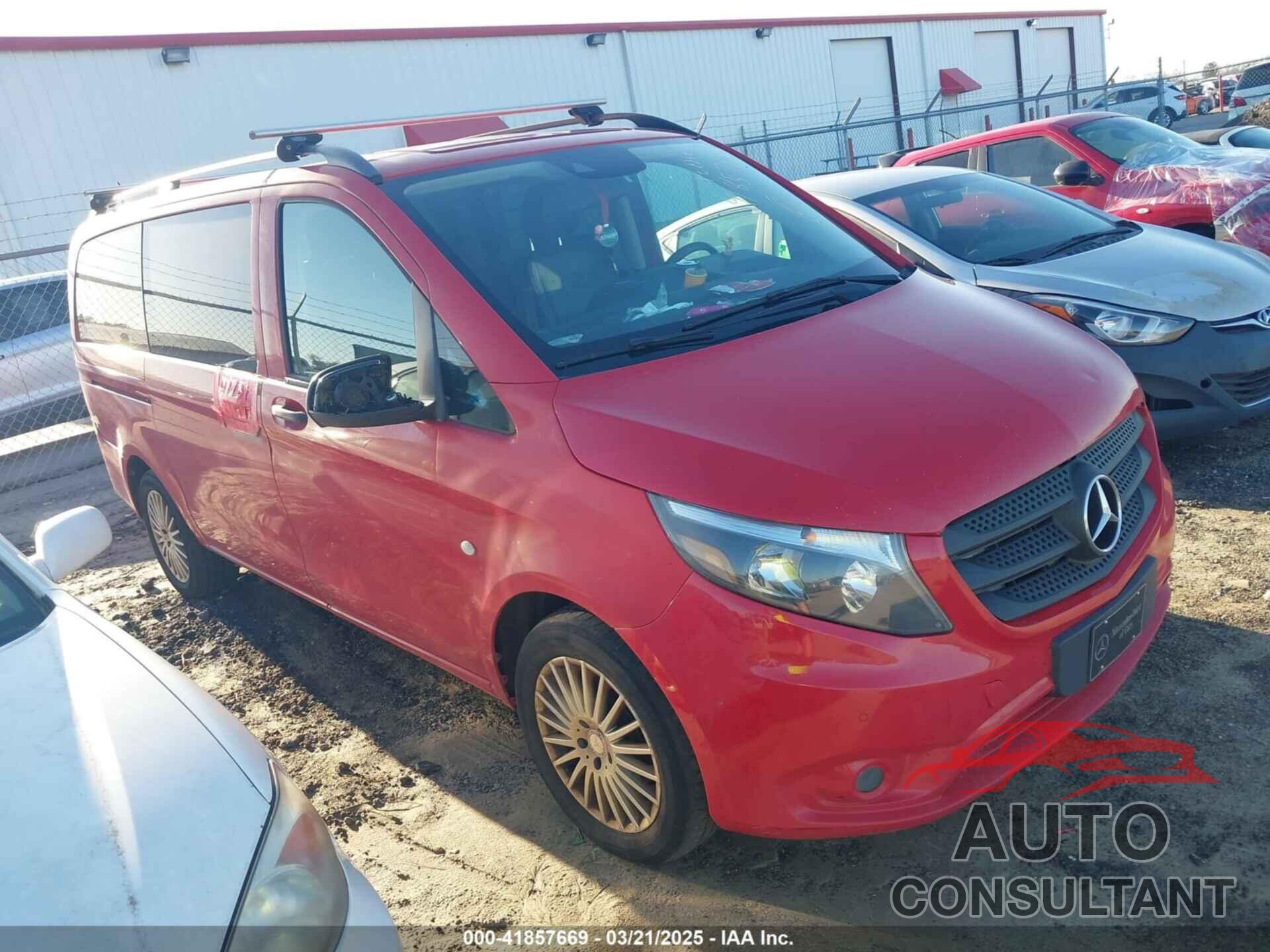 MERCEDES-BENZ METRIS 2017 - WD4PG2EE8H3209867