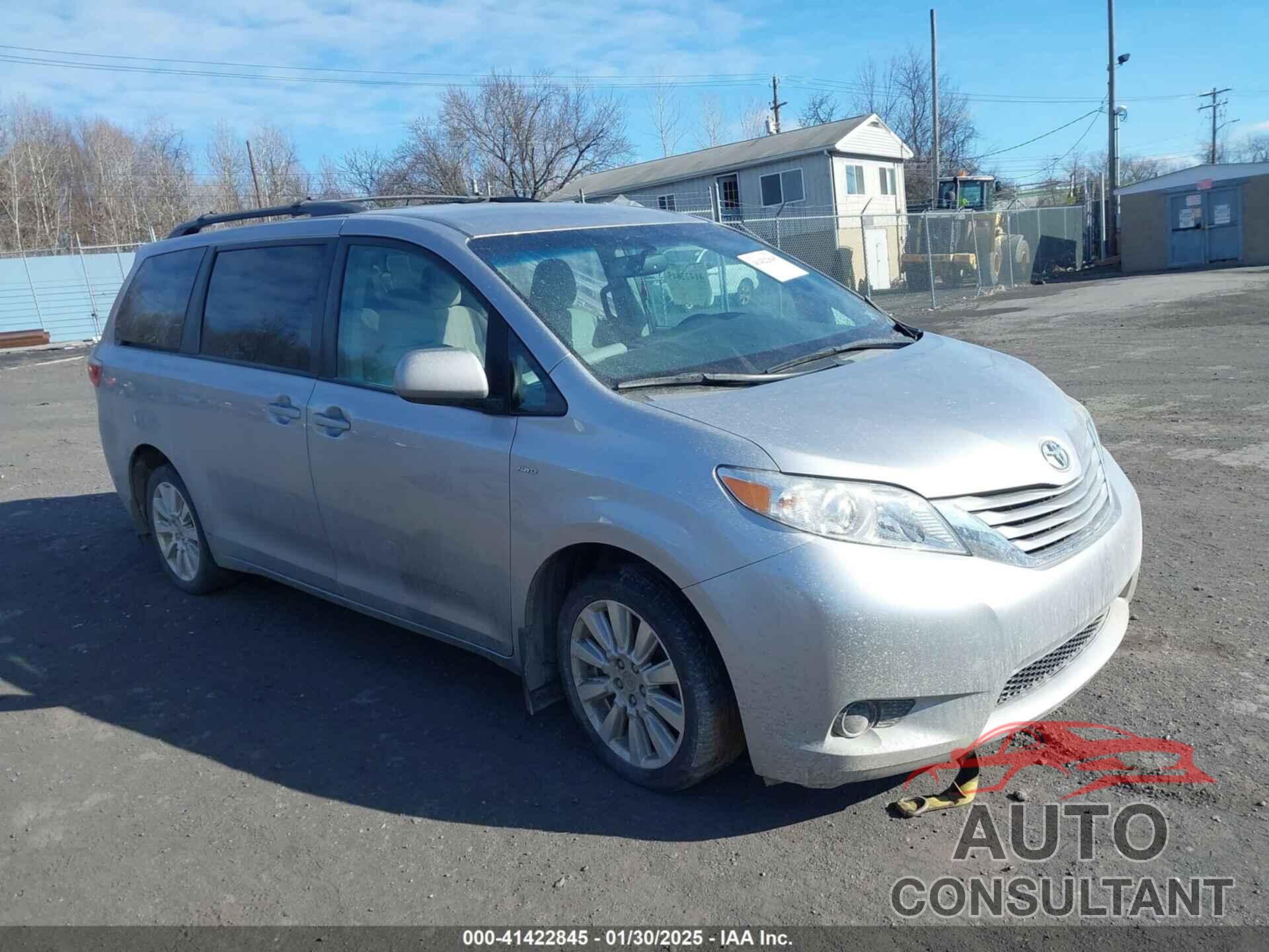 TOYOTA SIENNA 2017 - 5TDJZ3DC9HS148916