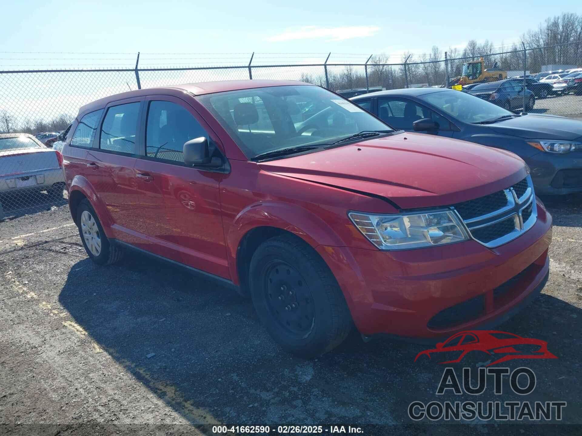 DODGE JOURNEY 2014 - 3C4PDCAB8ET170668