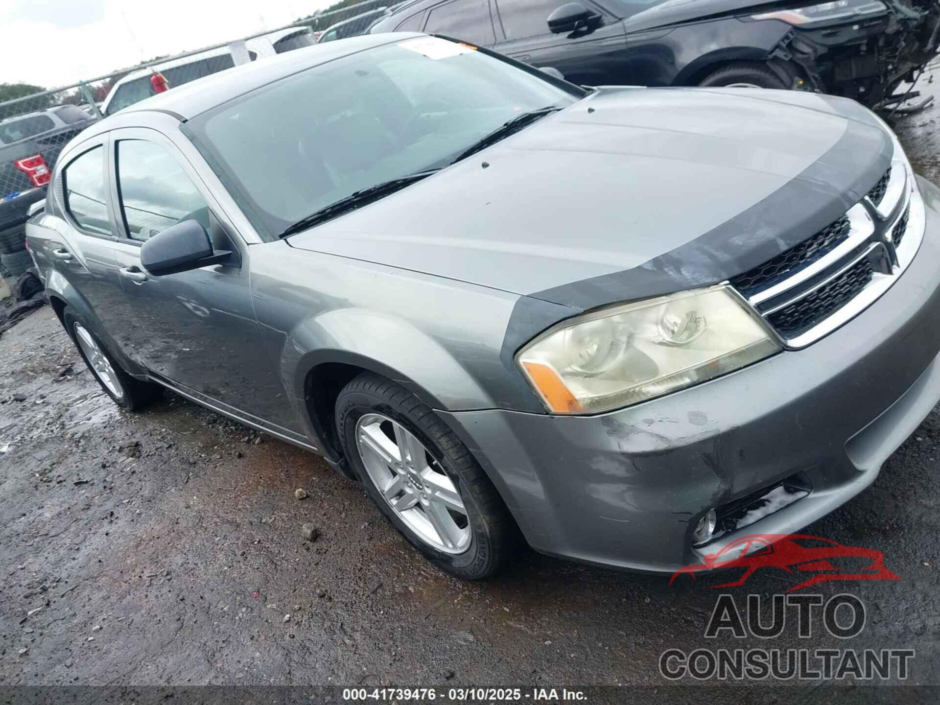 DODGE AVENGER 2013 - 1C3CDZCB5DN621881
