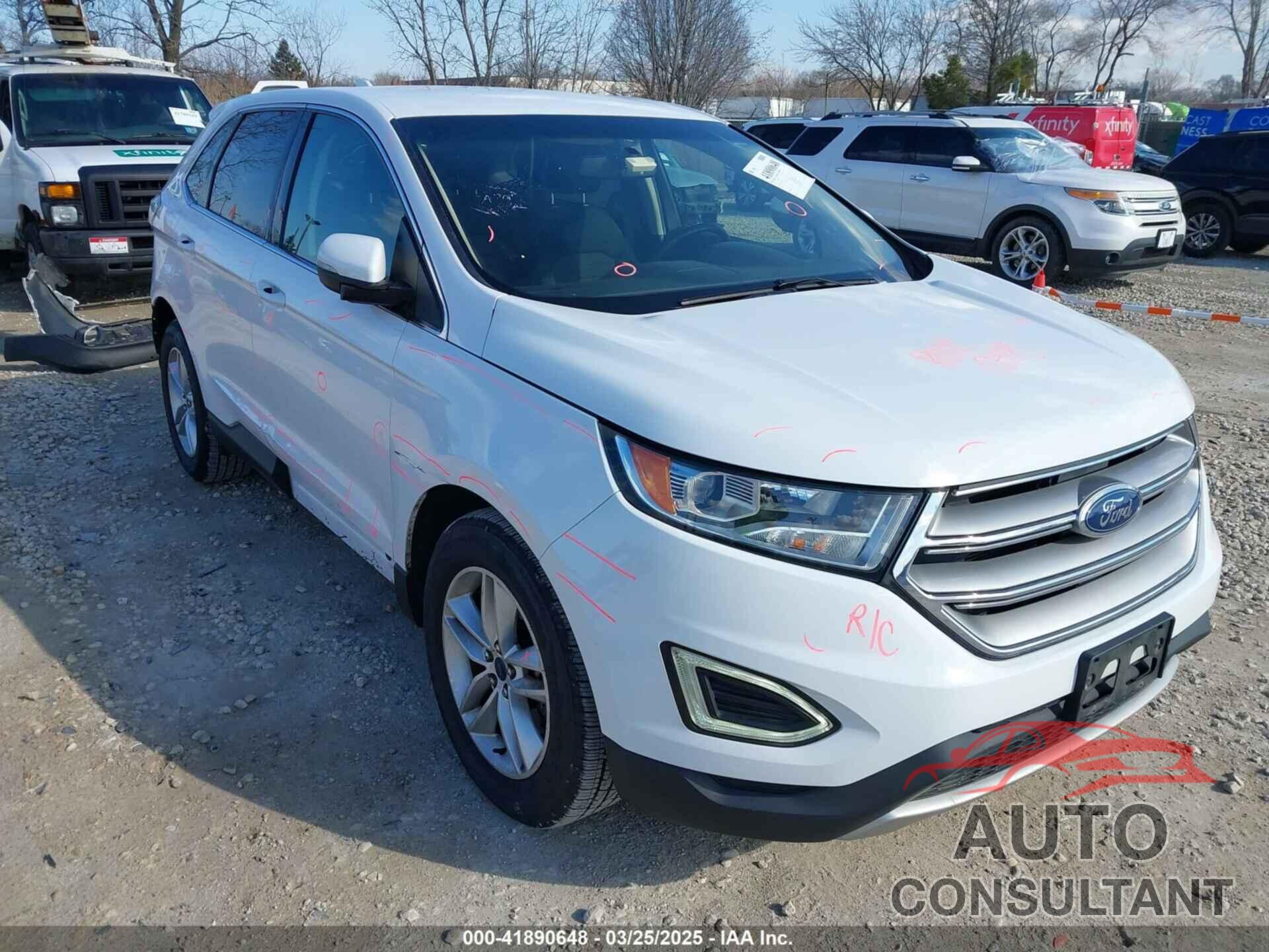 FORD EDGE 2015 - 2FMTK4J8XFBC37715