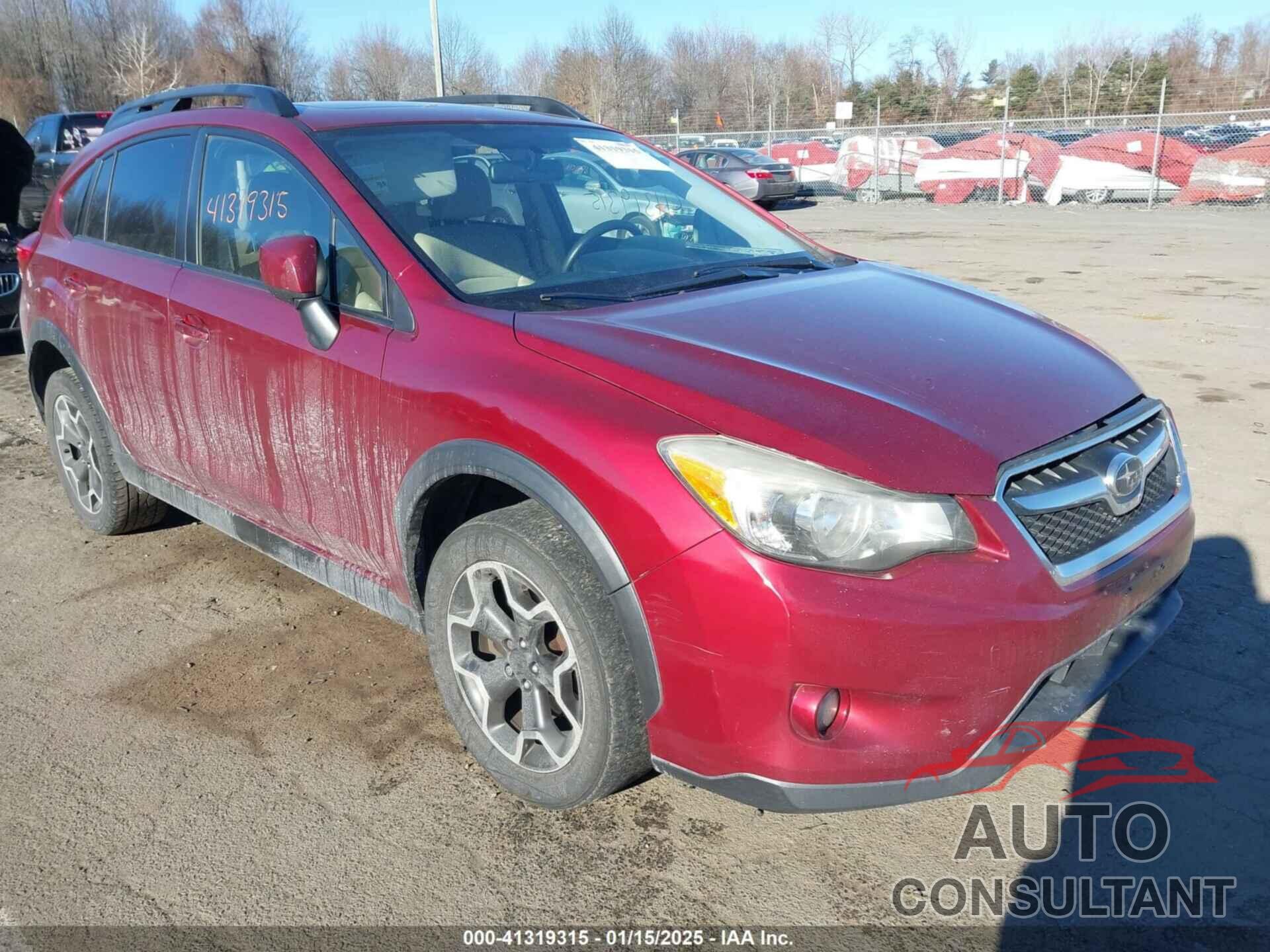 SUBARU XV CROSSTREK 2013 - JF2GPAVC7D2829517