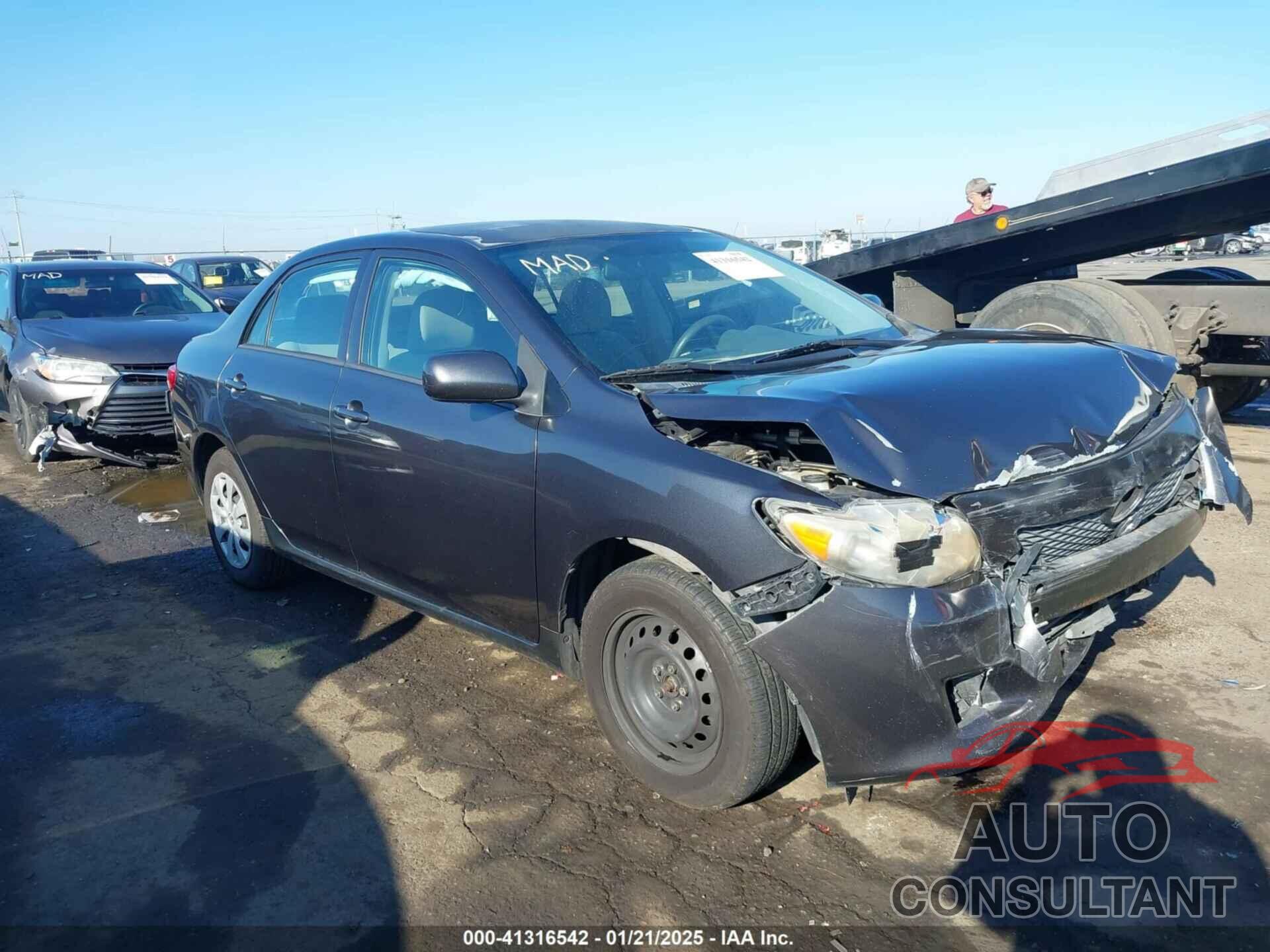 TOYOTA COROLLA 2010 - 1NXBU4EE2AZ299540