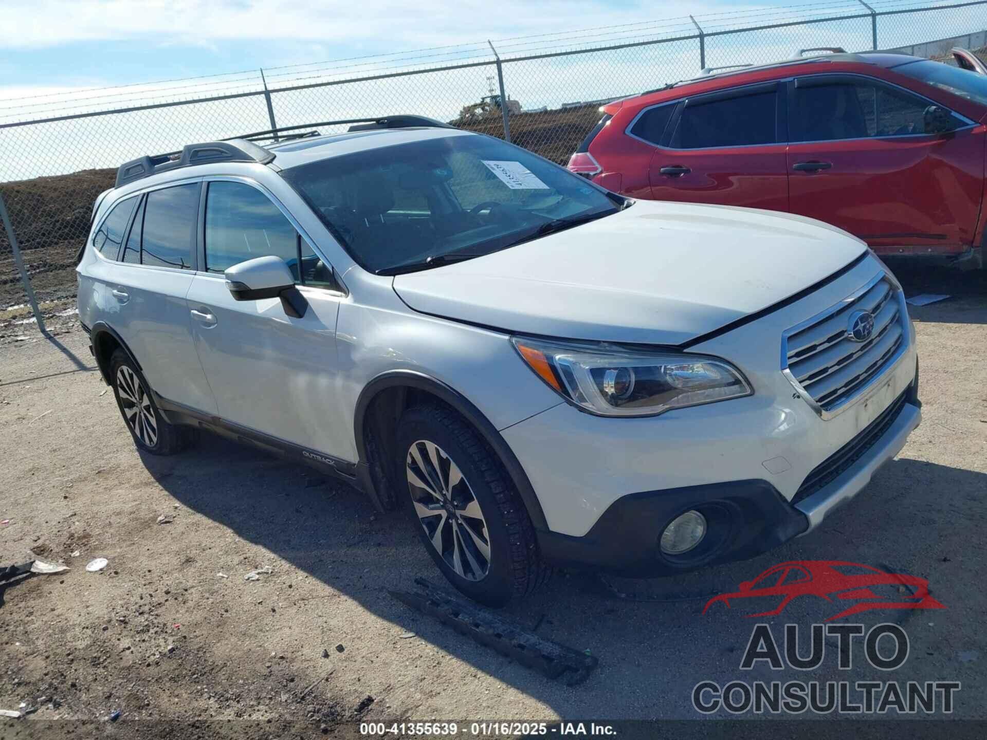 SUBARU OUTBACK 2015 - 4S4BSBNCXF3310449