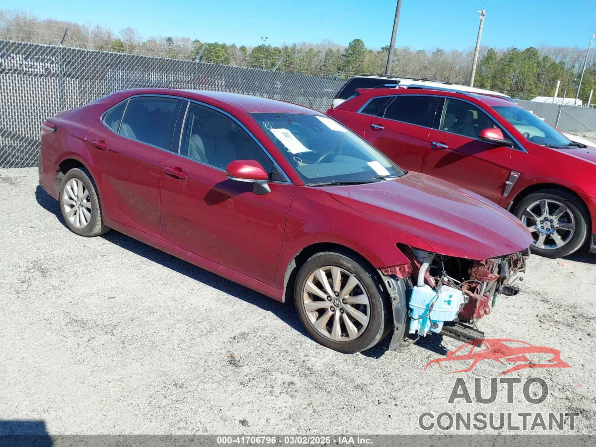 TOYOTA CAMRY 2018 - 4T1B11HK6JU514720
