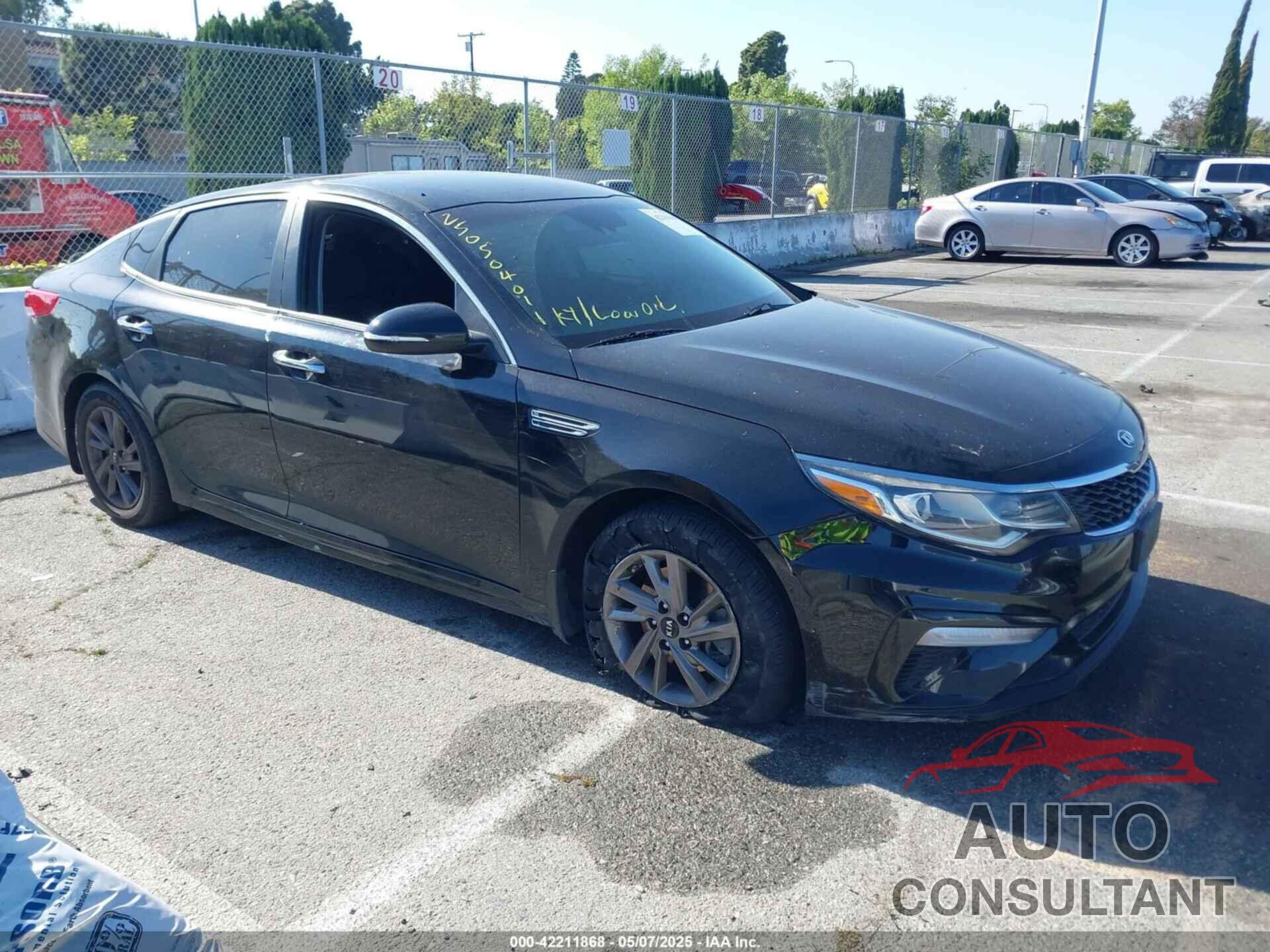 KIA OPTIMA 2020 - 5XXGT4L3XLG395942