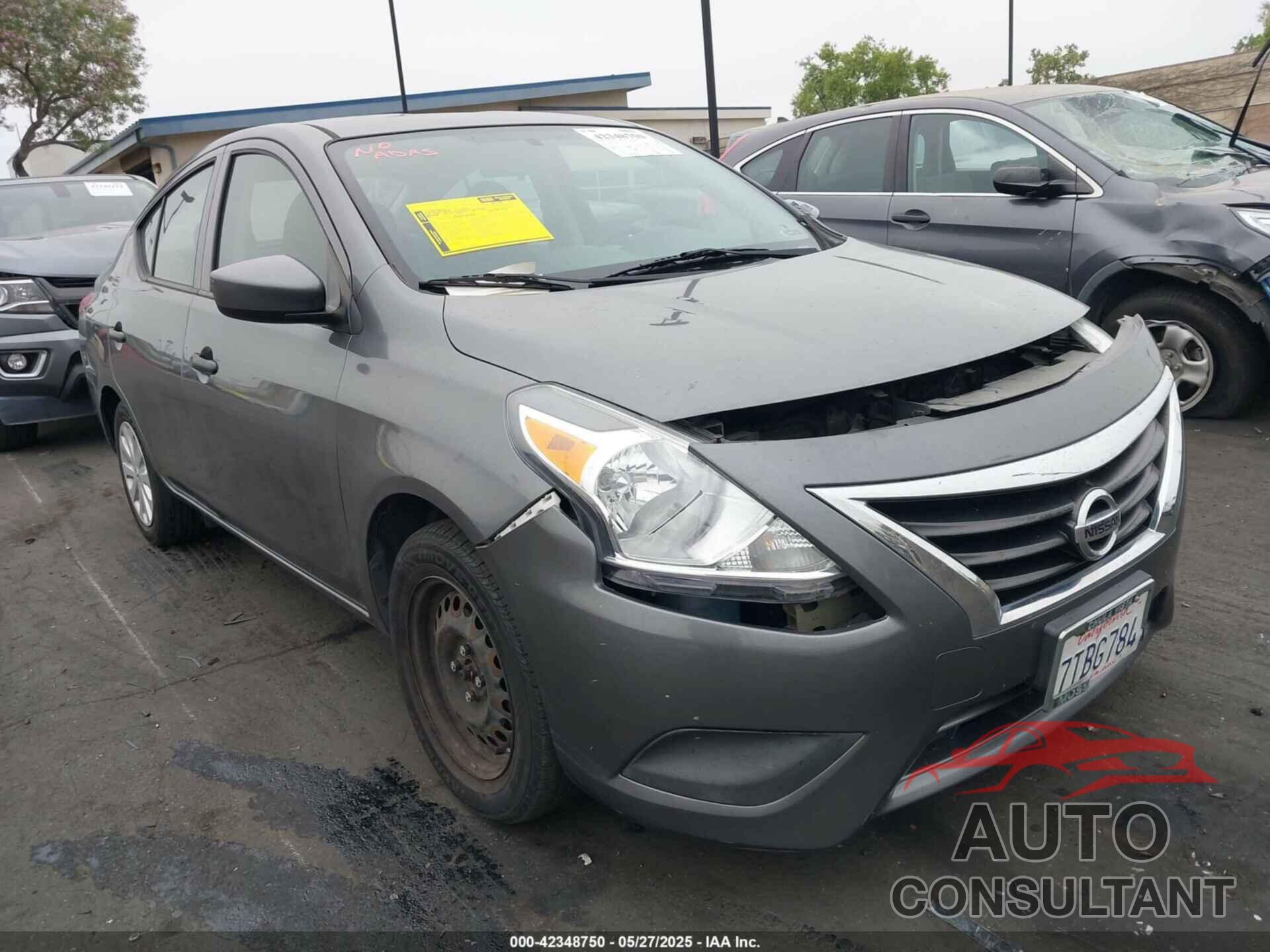 NISSAN VERSA 2016 - 3N1CN7APXGL896729