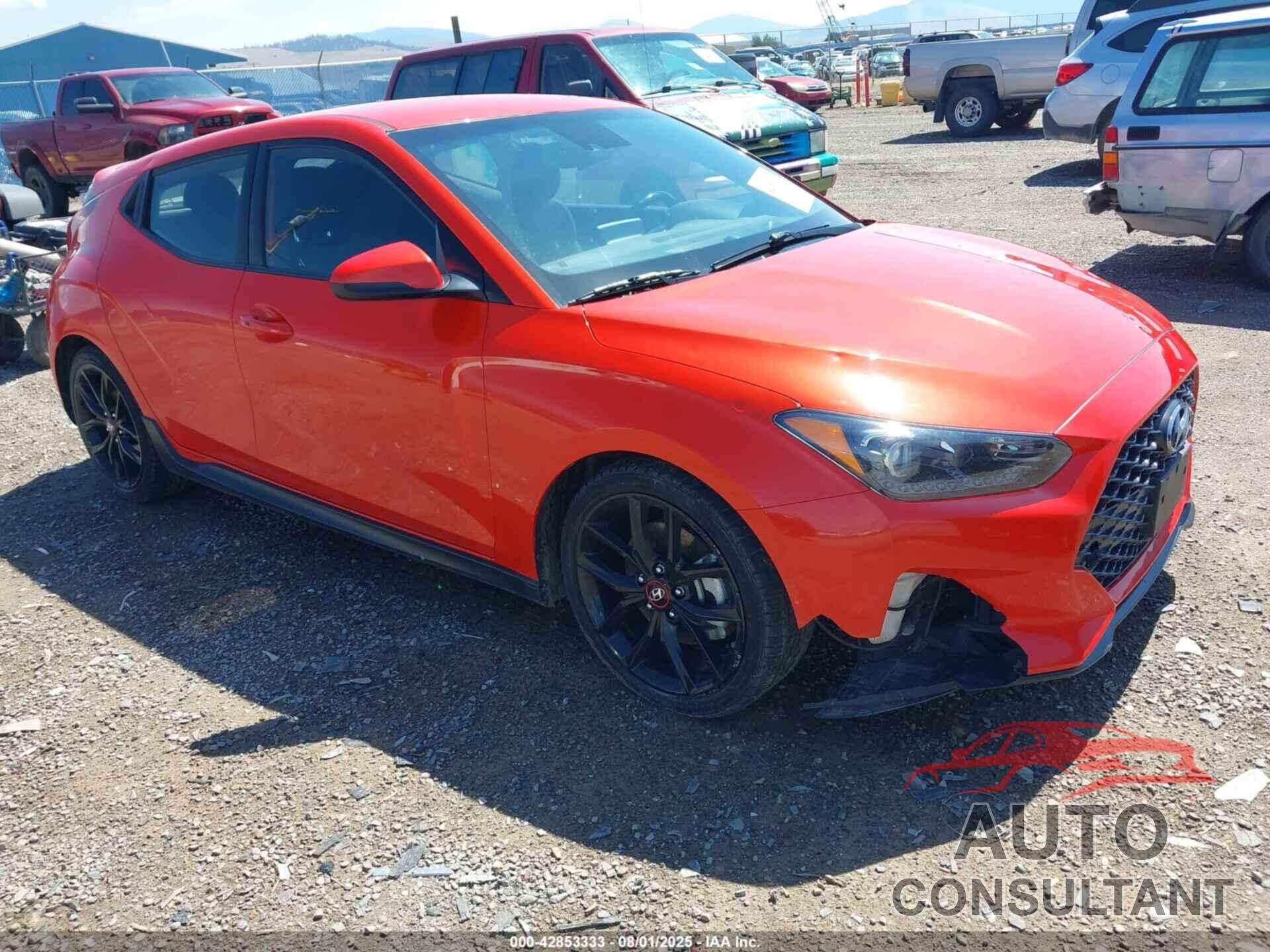 HYUNDAI VELOSTER 2019 - KMHTH6AB9KU007674