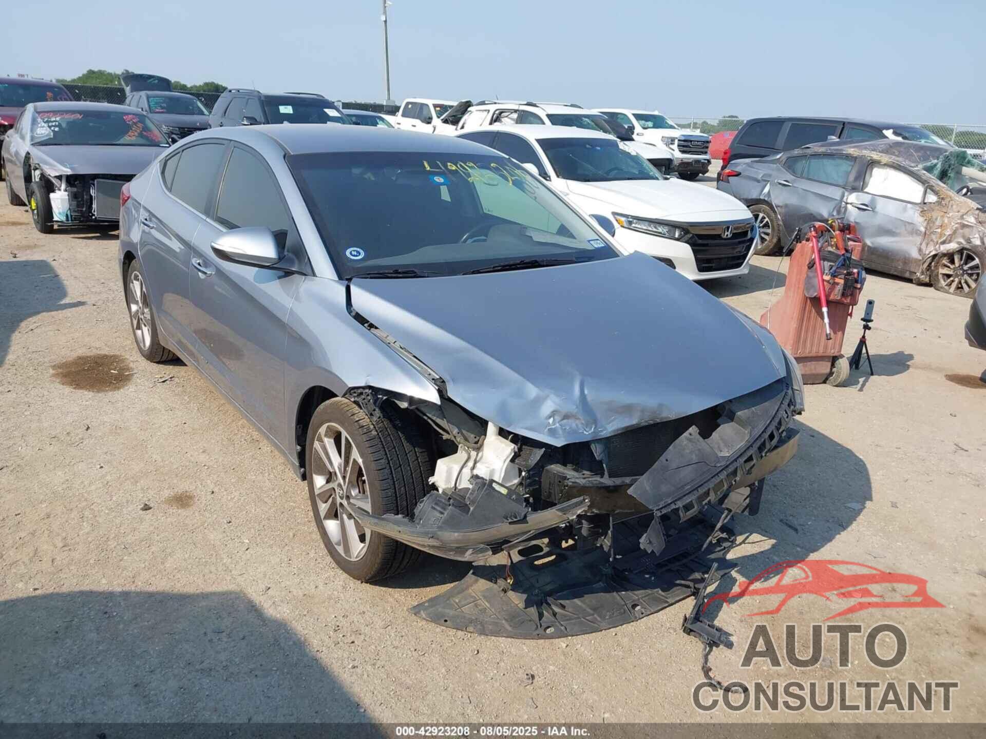 HYUNDAI ELANTRA 2017 - 5NPD84LF3HH018847