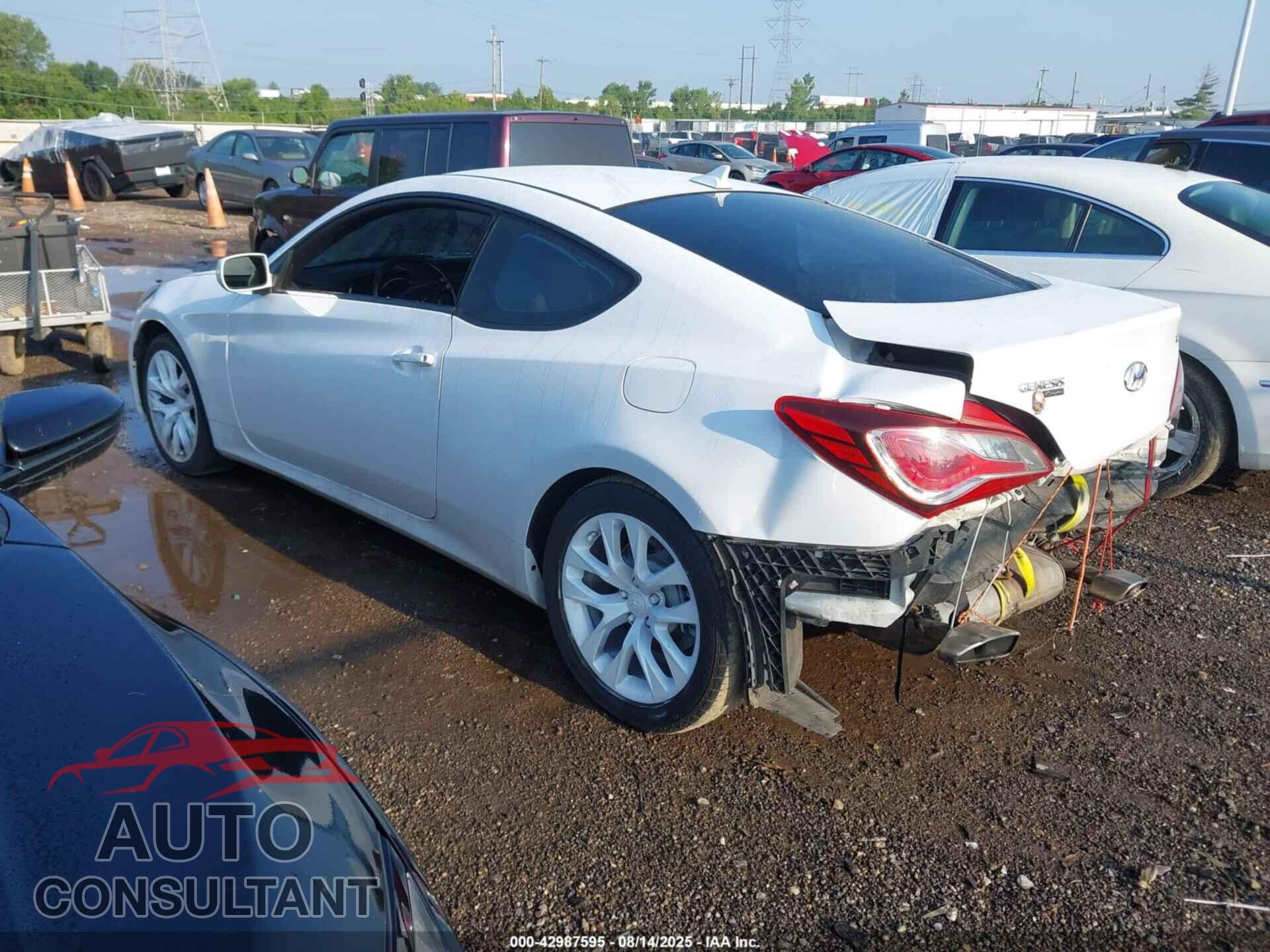 HYUNDAI GENESIS 2013 - KMHHT6KD2DU112841