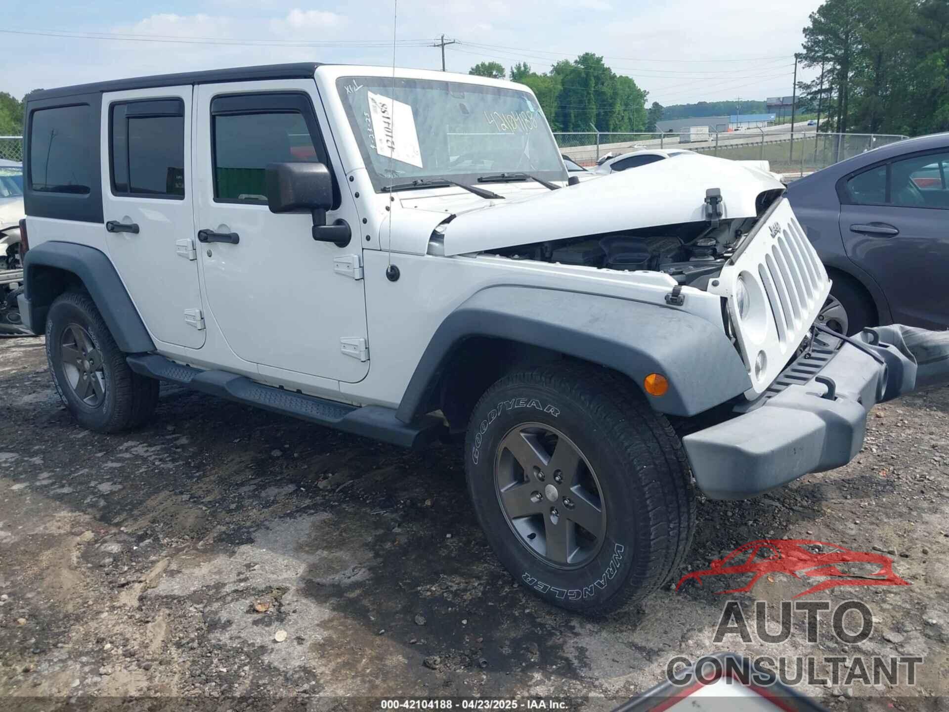 JEEP WRANGLER UNLIMITED 2017 - 1C4BJWDG9HL502712