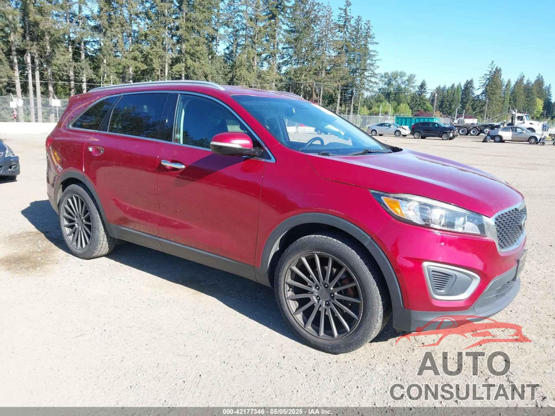 KIA SORENTO 2016 - 5XYPG4A39GG098475