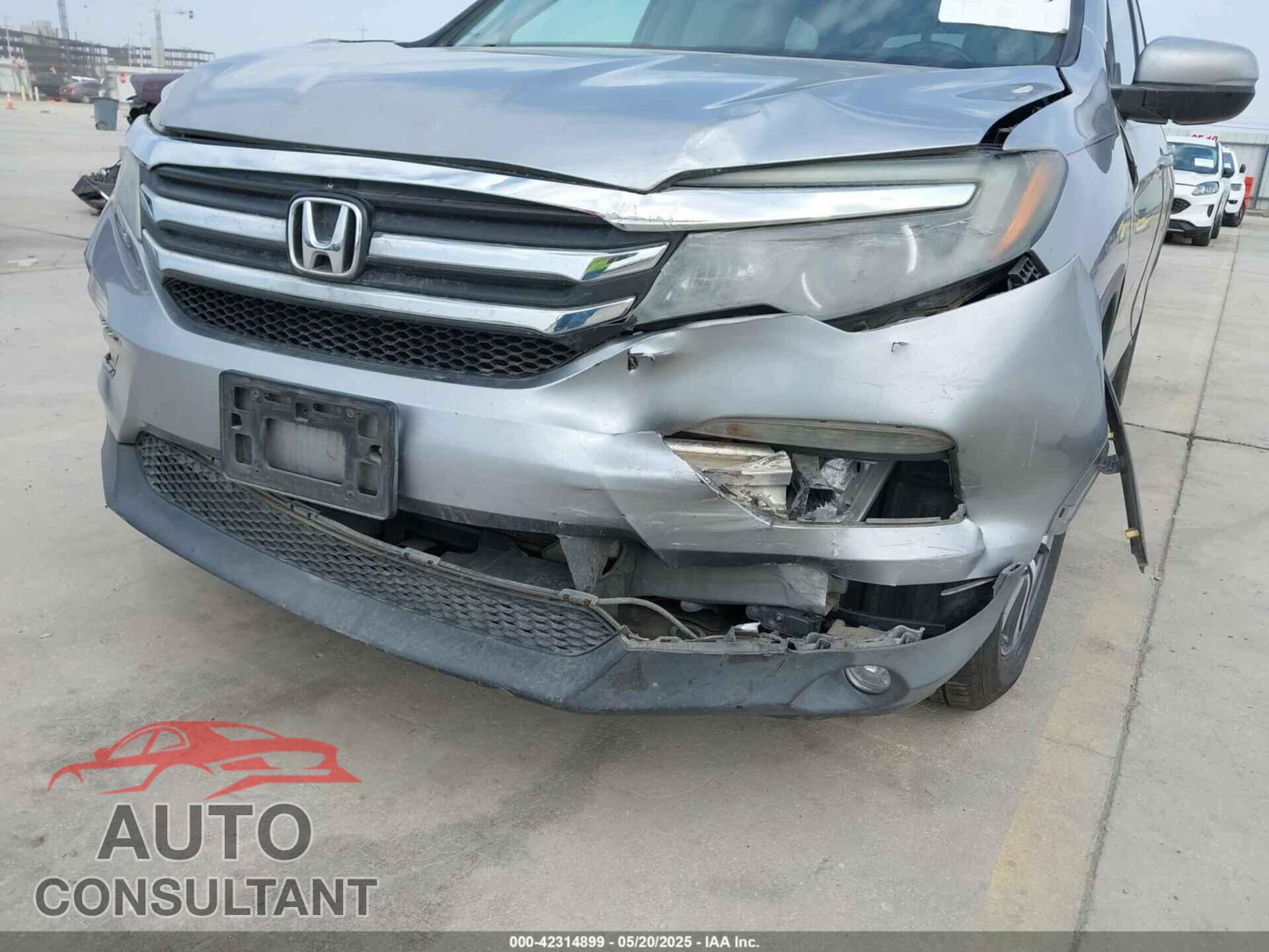 HONDA PILOT 2016 - 5FNYF5H84GB005299