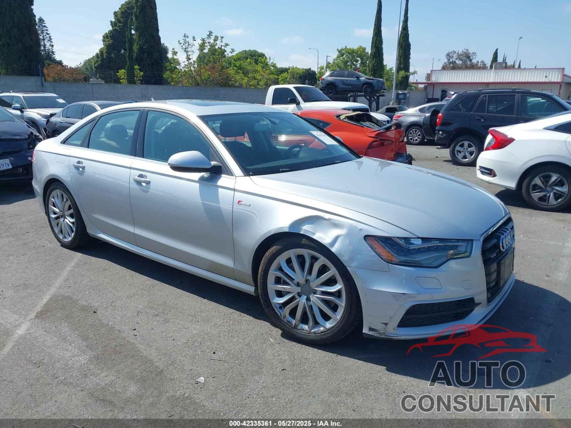 AUDI A6 2012 - WAUBGAFC1CN004574