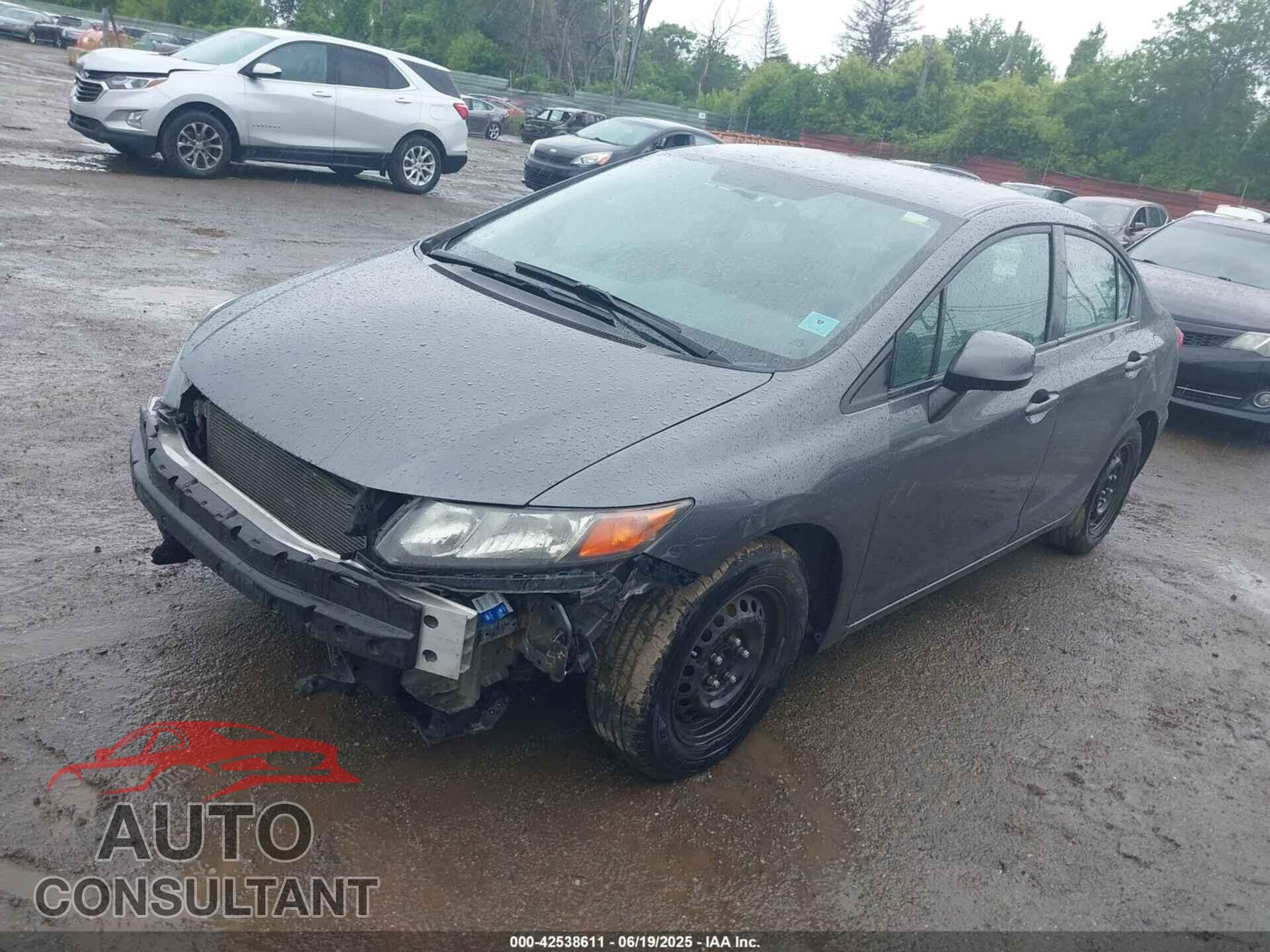 HONDA CIVIC 2012 - 2HGFB2F53CH300510
